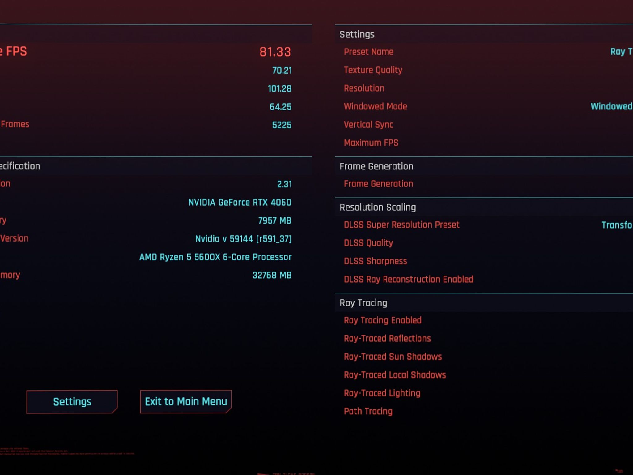 Gaming PC – Ryzen 5 5600X / RTX 4060 / 32GB RAM / 1TB SSD