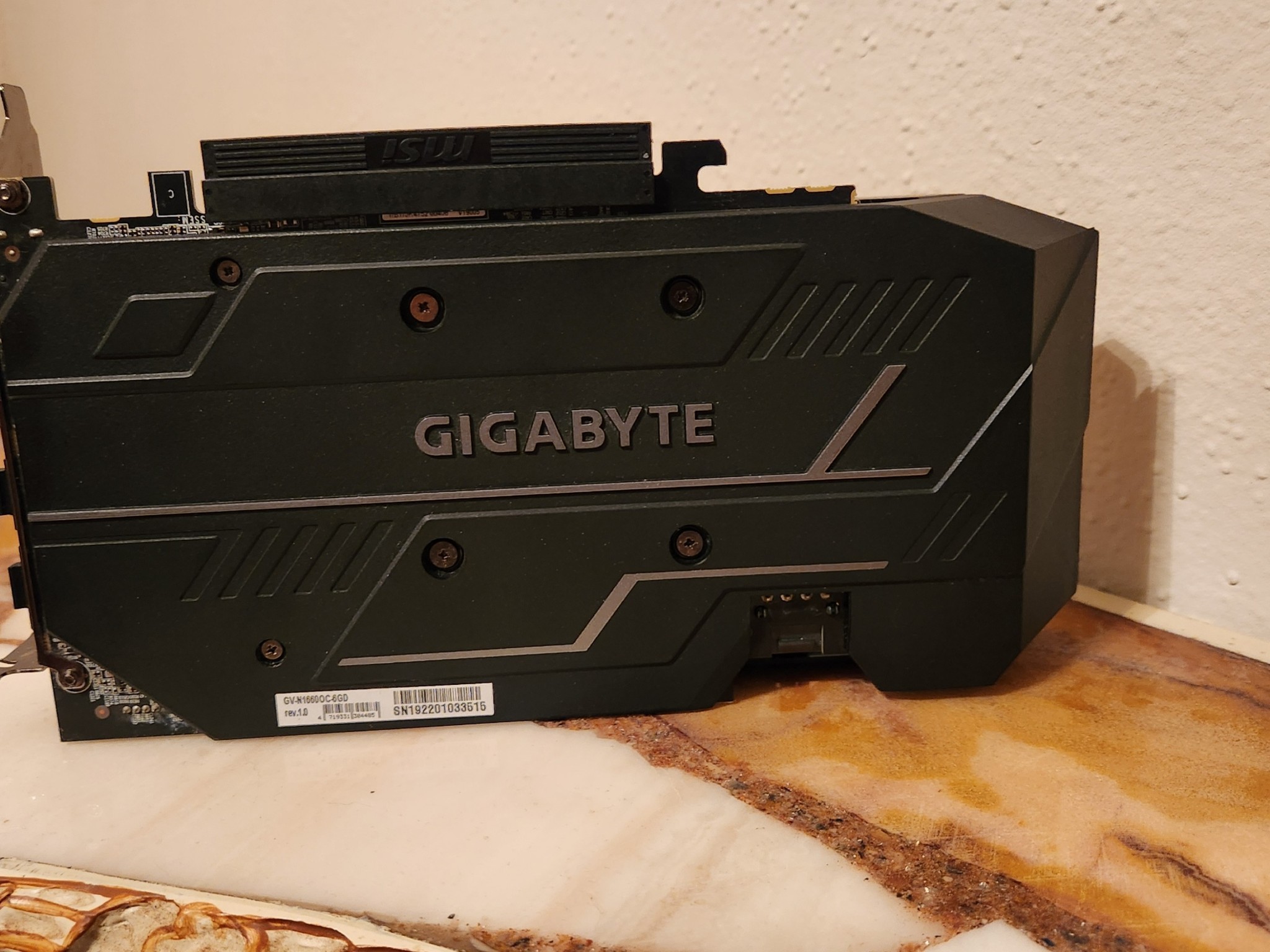 1660 GIGABYTE OC 6gb
