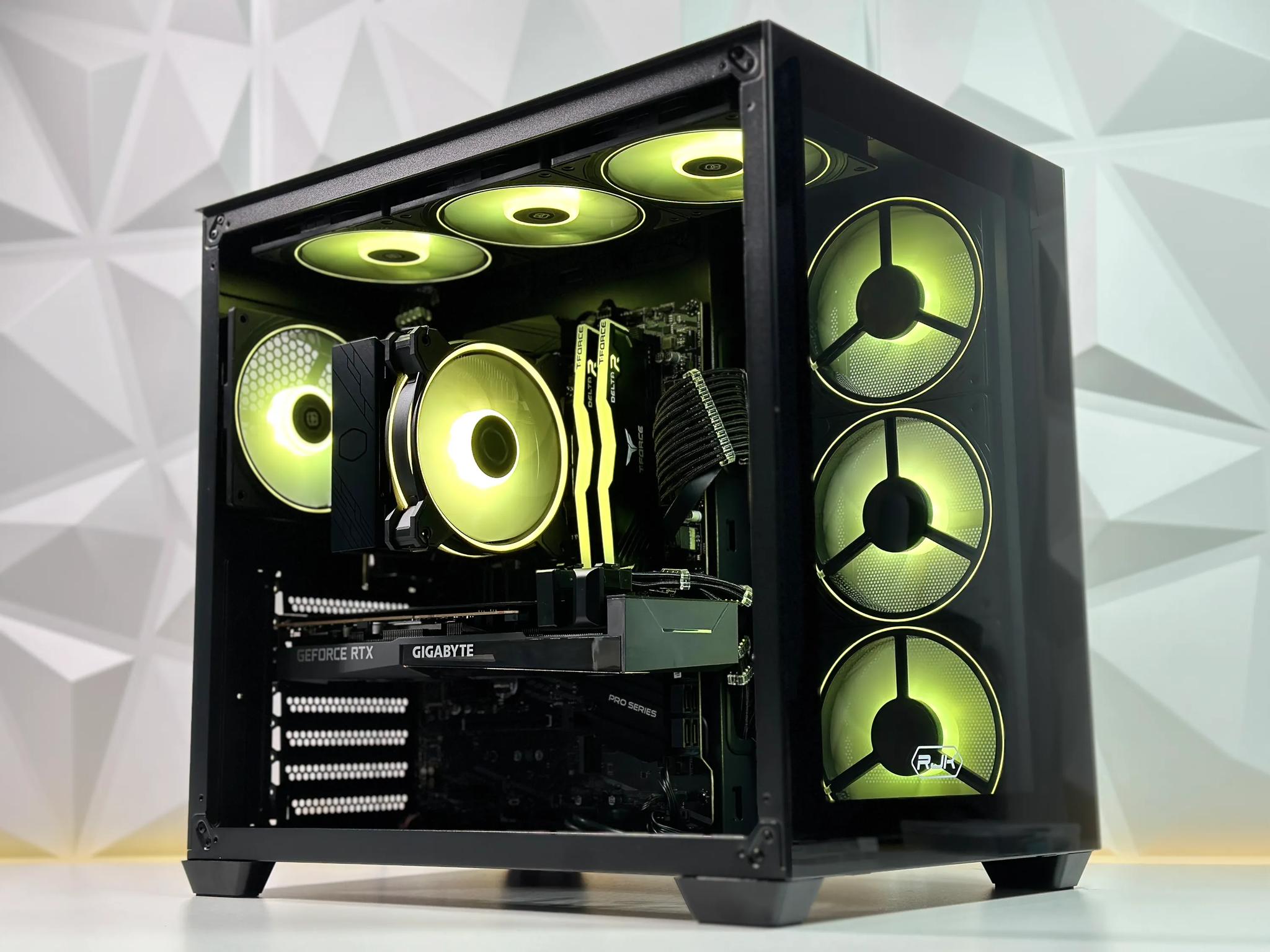 💚✳️Green Star Gaming PC❇️Nvidia RTX 3070 8GB❇️Ryzen 7 5700X 8 core❇️32GB DDR4❇️1TB SSD