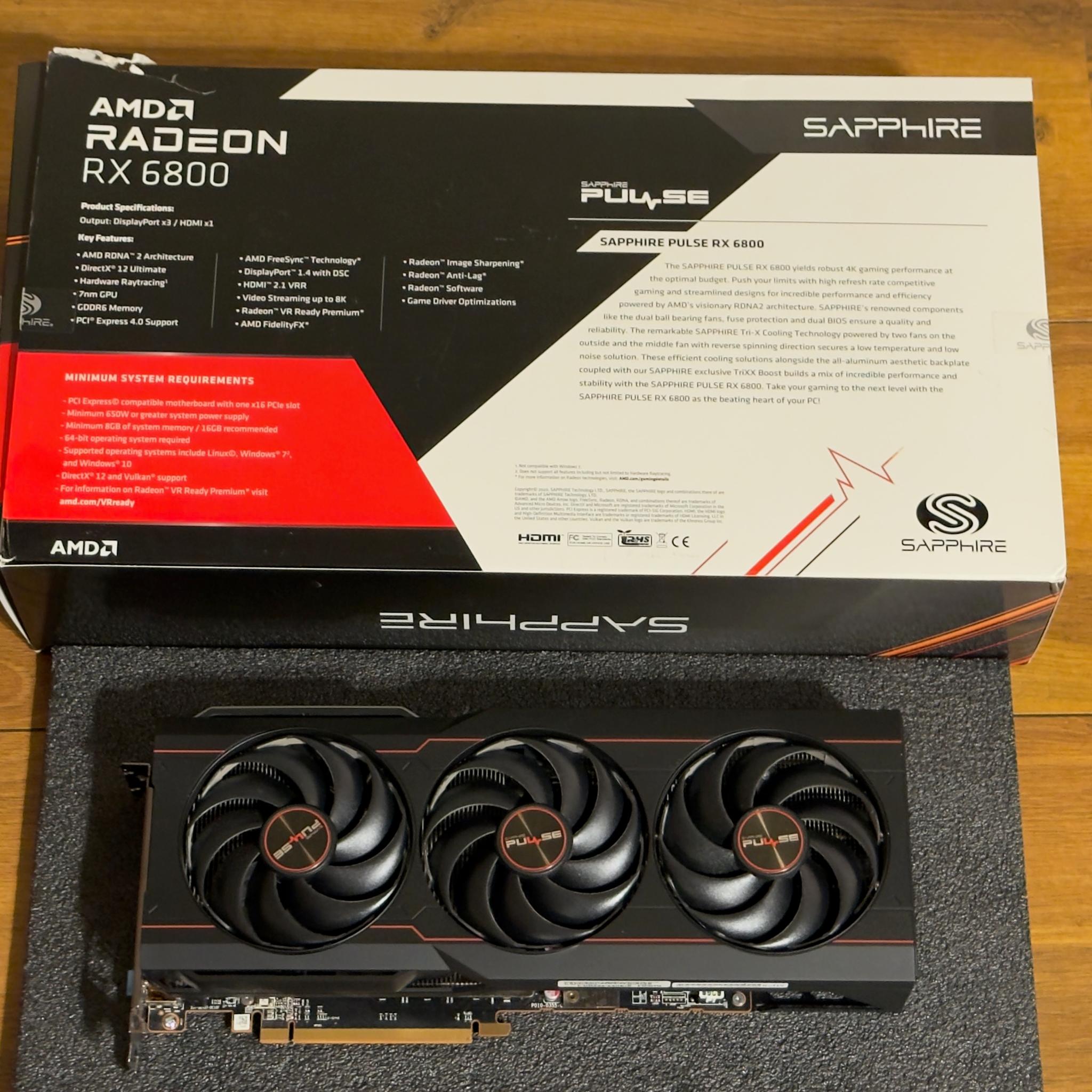 SAPPHIRE PULSE Radeon RX 6800