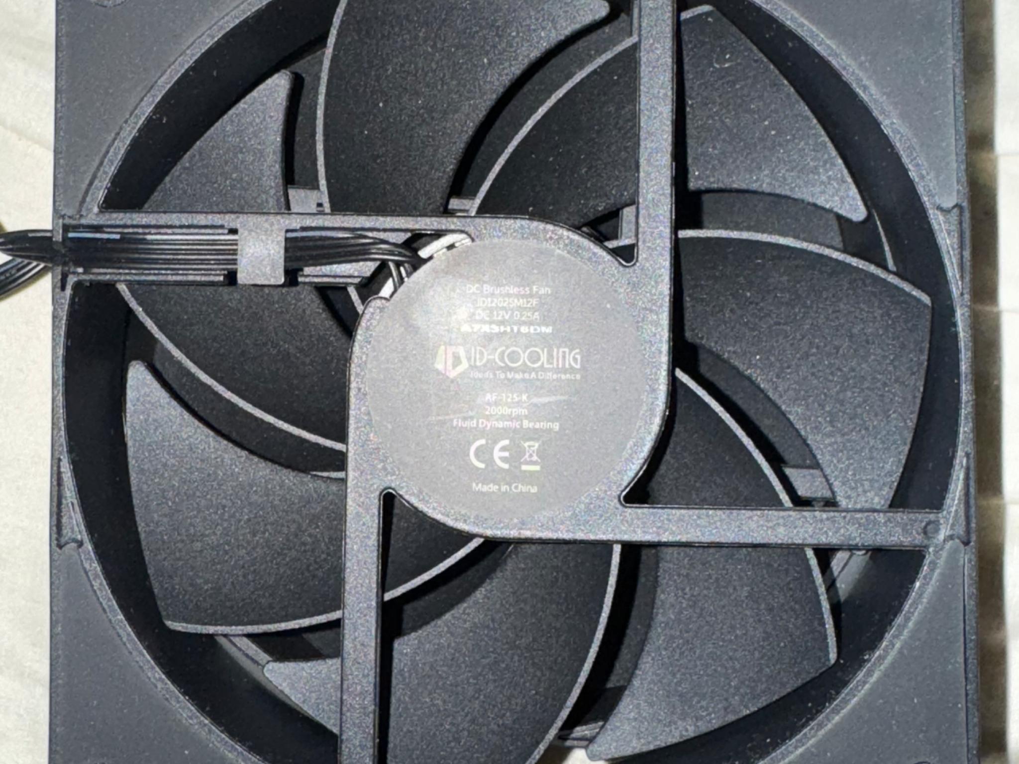 High performance black fans 7 noctua IPPC, 3 Deepcool, 2 ID cooling, 1 cooler master fan BULK LOT