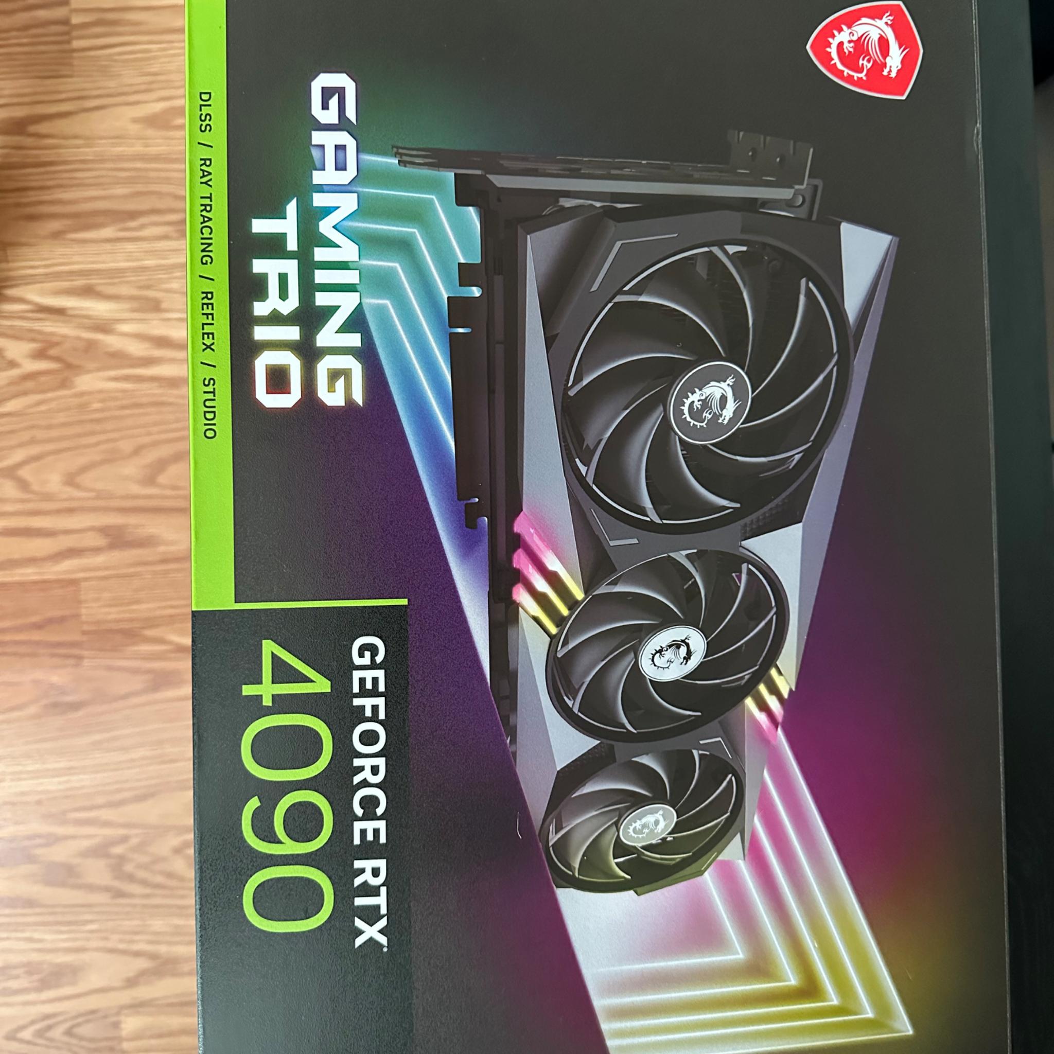 MSI NVIDIA GeForce RTX 4090 Gaming Trio 24GB GDDR6X