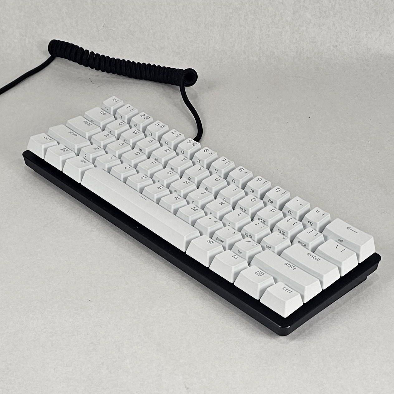 Razer Huntsman Mini Special Edition 60% Optical Gaming Keyboard - White/Black Wired