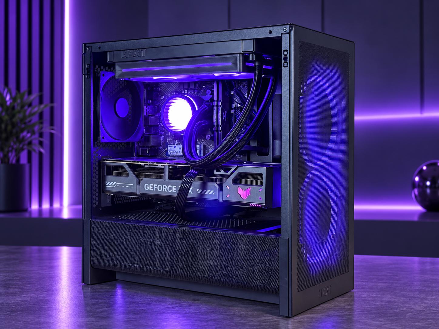 🟣ULTRAVIOLET Gaming PC | RTX 5070 12GB | i7-14700KF | 16GB RAM | 1TB NVME | WiFi + BT | FREE SHIP