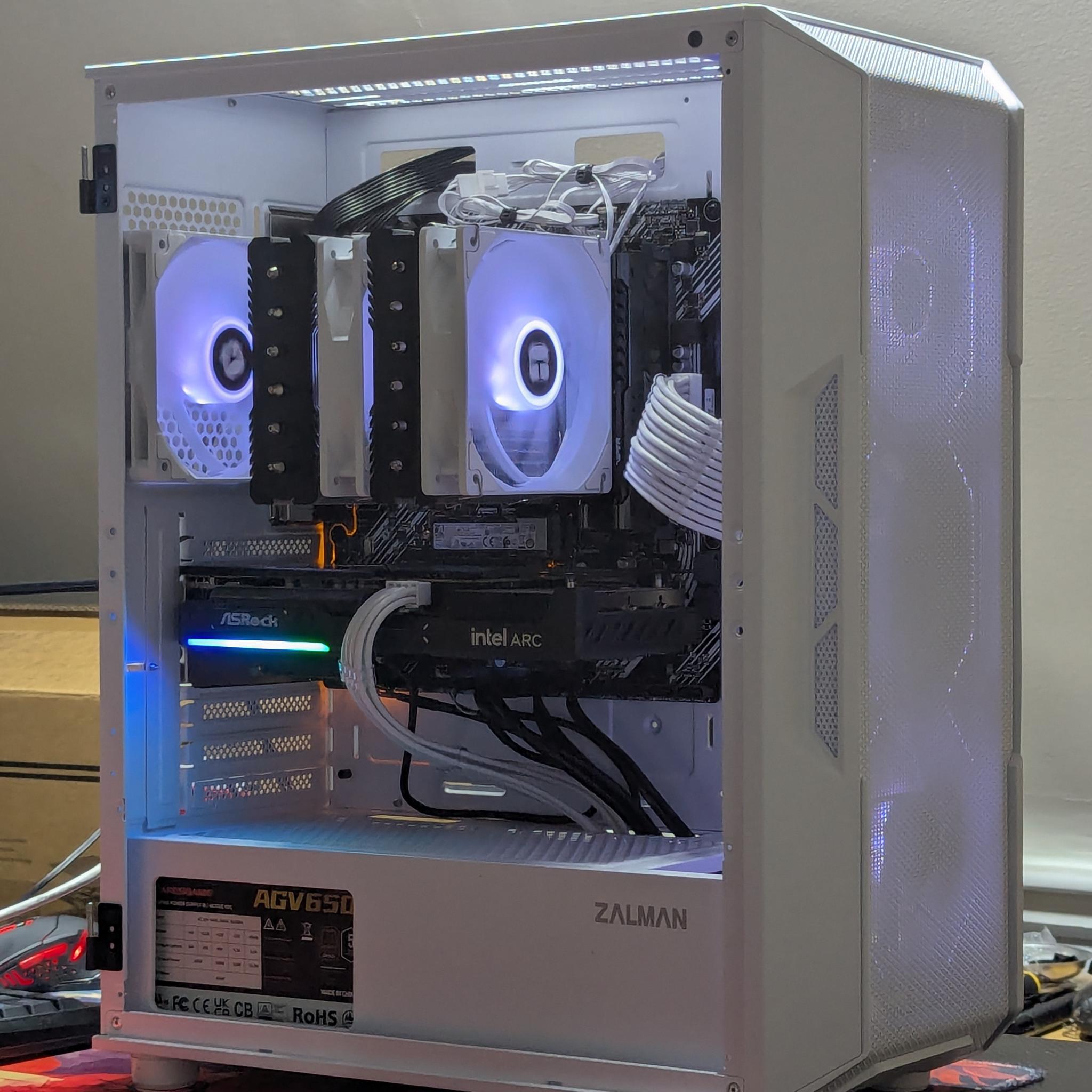 GAMING PC|AMD RYZEN 7 3800X|INTEL ARC B570 10GB|16GB DDR4 3600|1TB NVME SATA SSD|Windows 11 Home