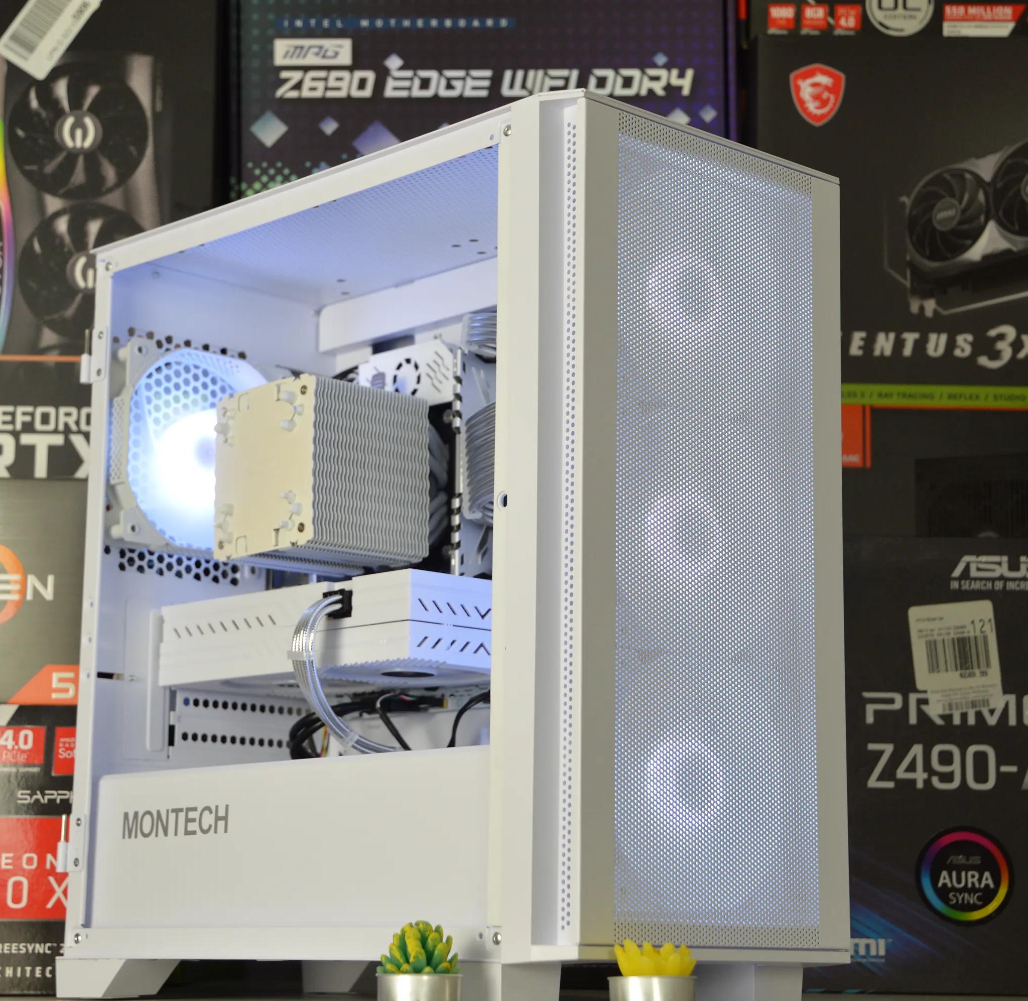 ⚪⚪| RX 580 8GB | INTEL XEON E5 2670 V3 | 16GB RAM | 512GB SSD + 1TB HDD | White-Out |