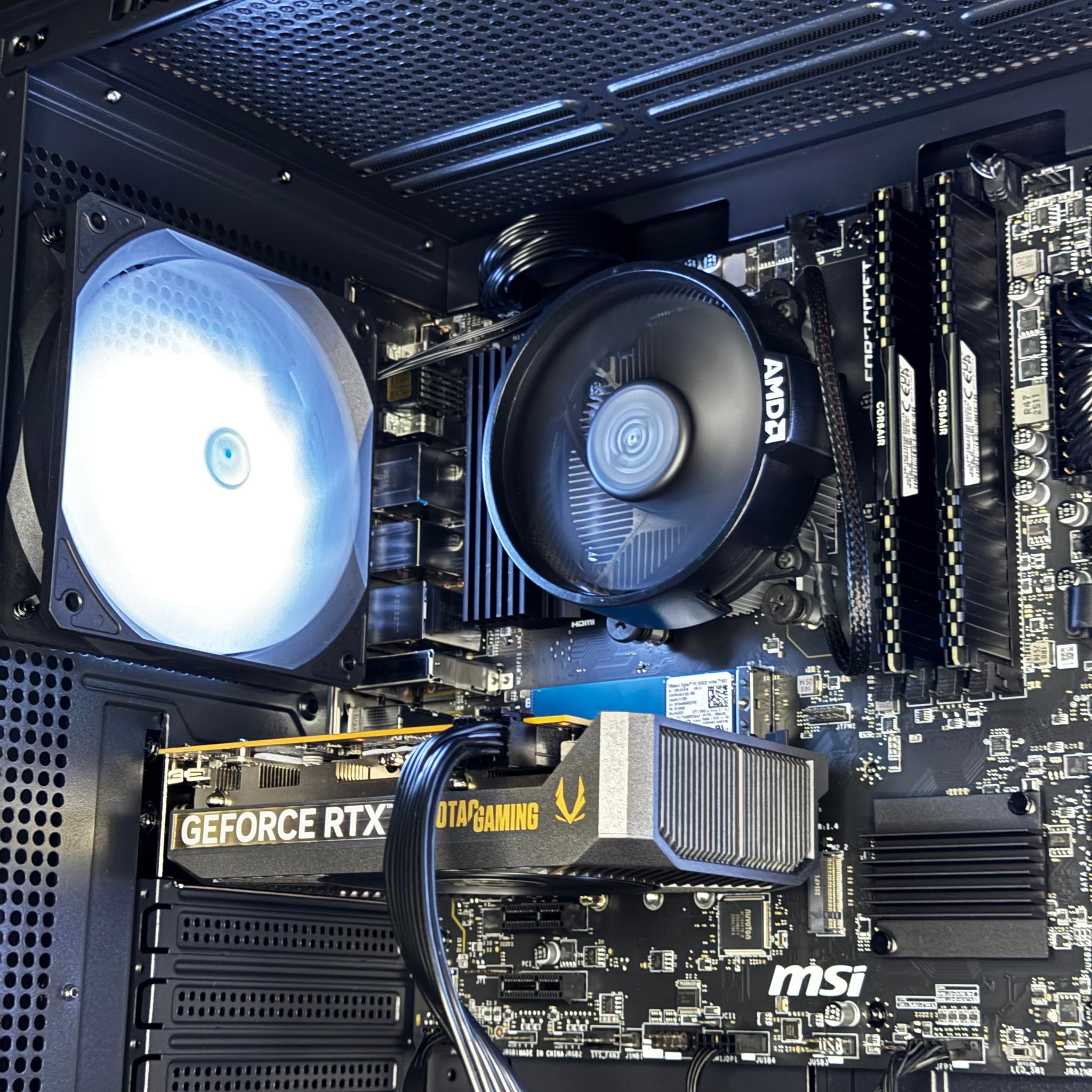 RTX 5050 8GB | Ryzen 5 5500 | 16GB DDR4 | 512GB NVMe SSD | Gaming PC