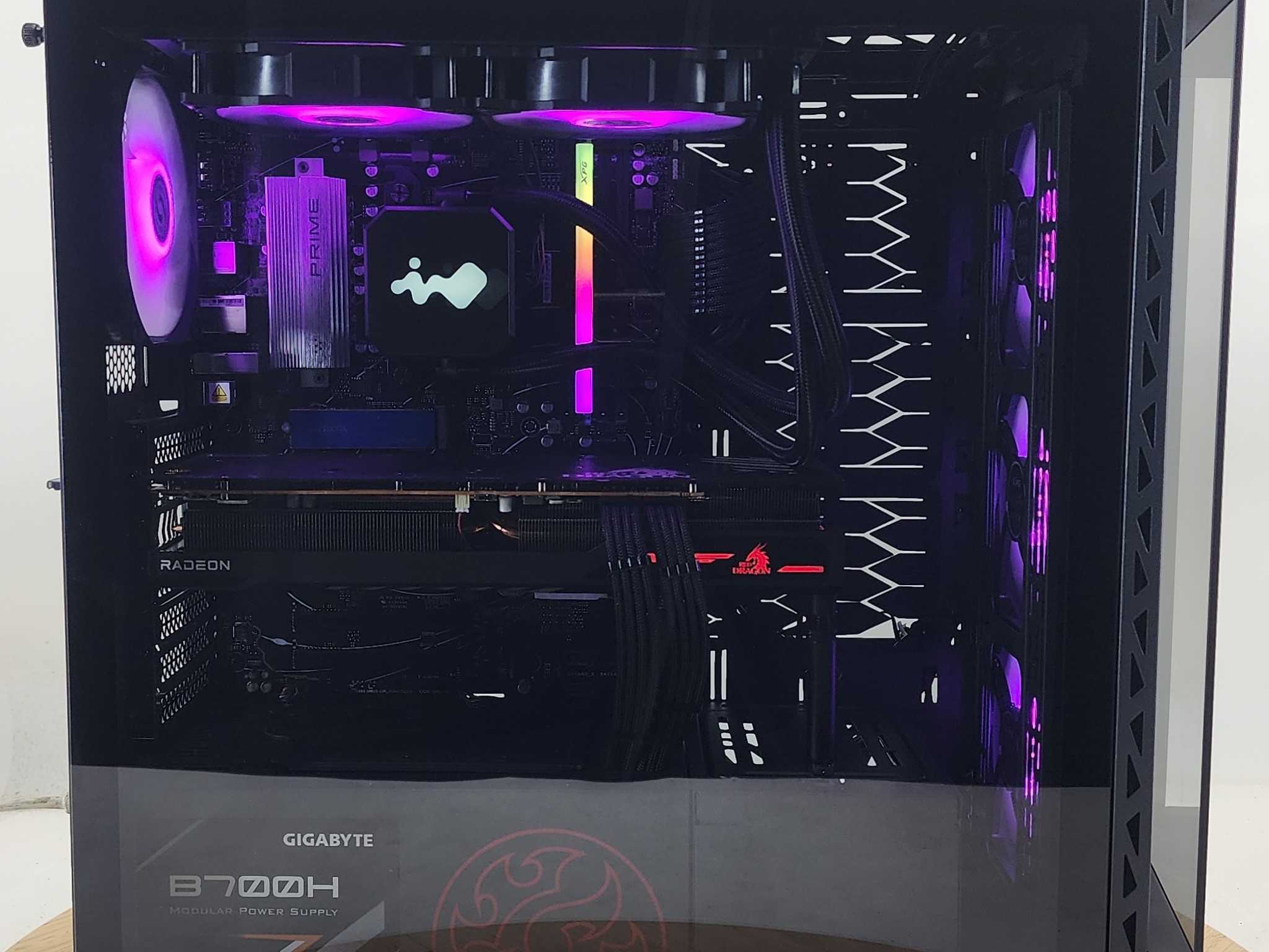 Gaming PC Ryzen 5 7600X 16GB RAM 1TB SSD RX 6800 XT 16GB Windows 11 Computer