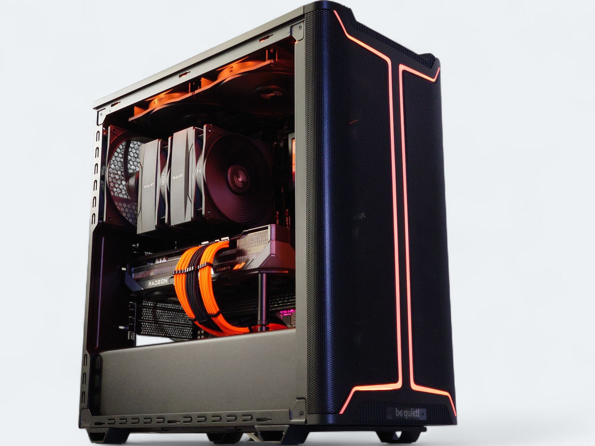 🧡be Quiet!🤫Be Fast!💨 👂32Db idle/36Db load🔇AMD RX 9070 XT 16GB🟠AMD Ryzen 7 9800X3D🟠32GB DDR5 RAM🟠