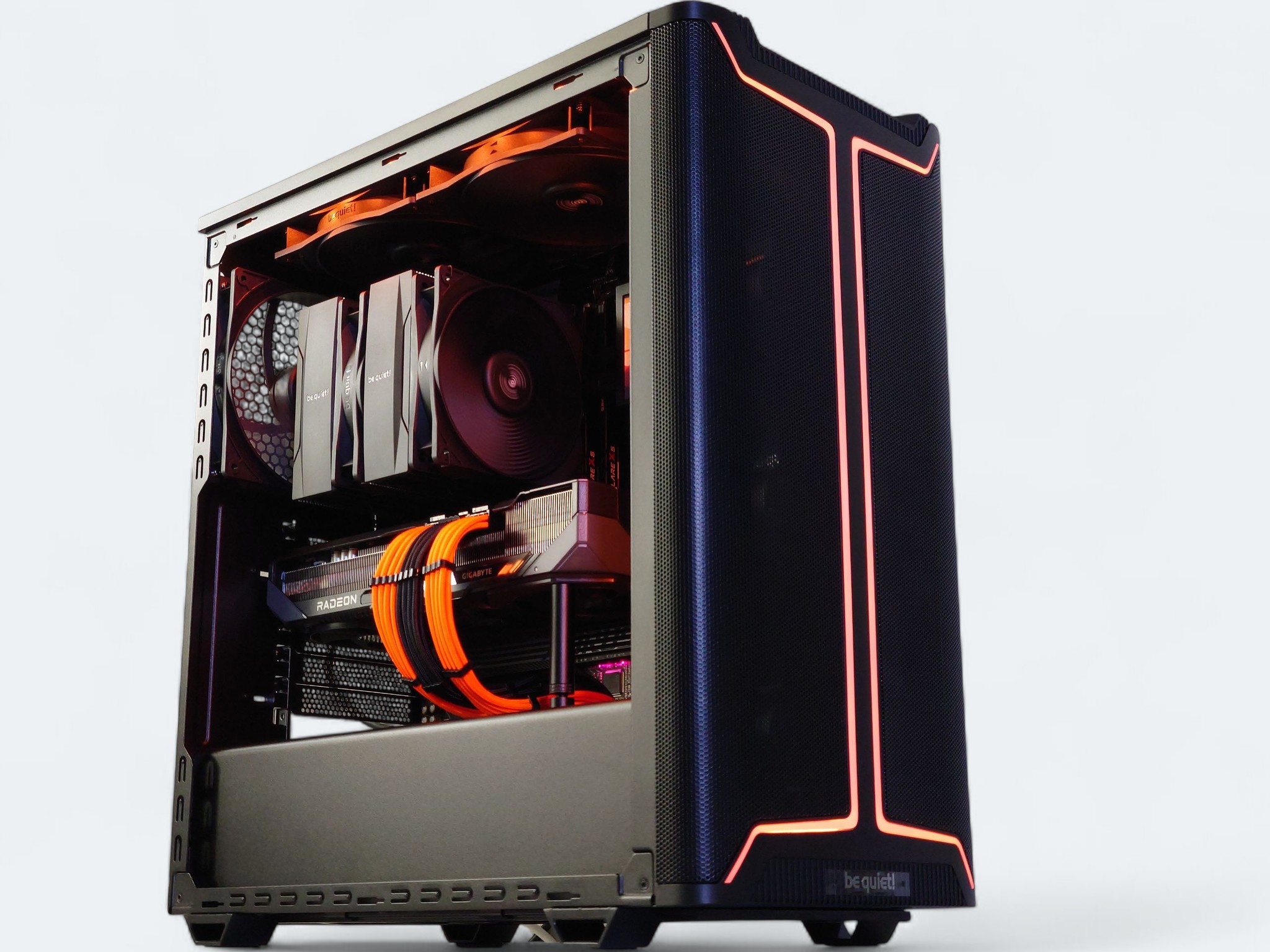 🧡be Quiet!🤫Be Fast!💨 👂32Db idle/36Db load🔇AMD RX 9070 XT 16GB🟠AMD Ryzen 7 9800X3D🟠32GB DDR5 RAM🟠