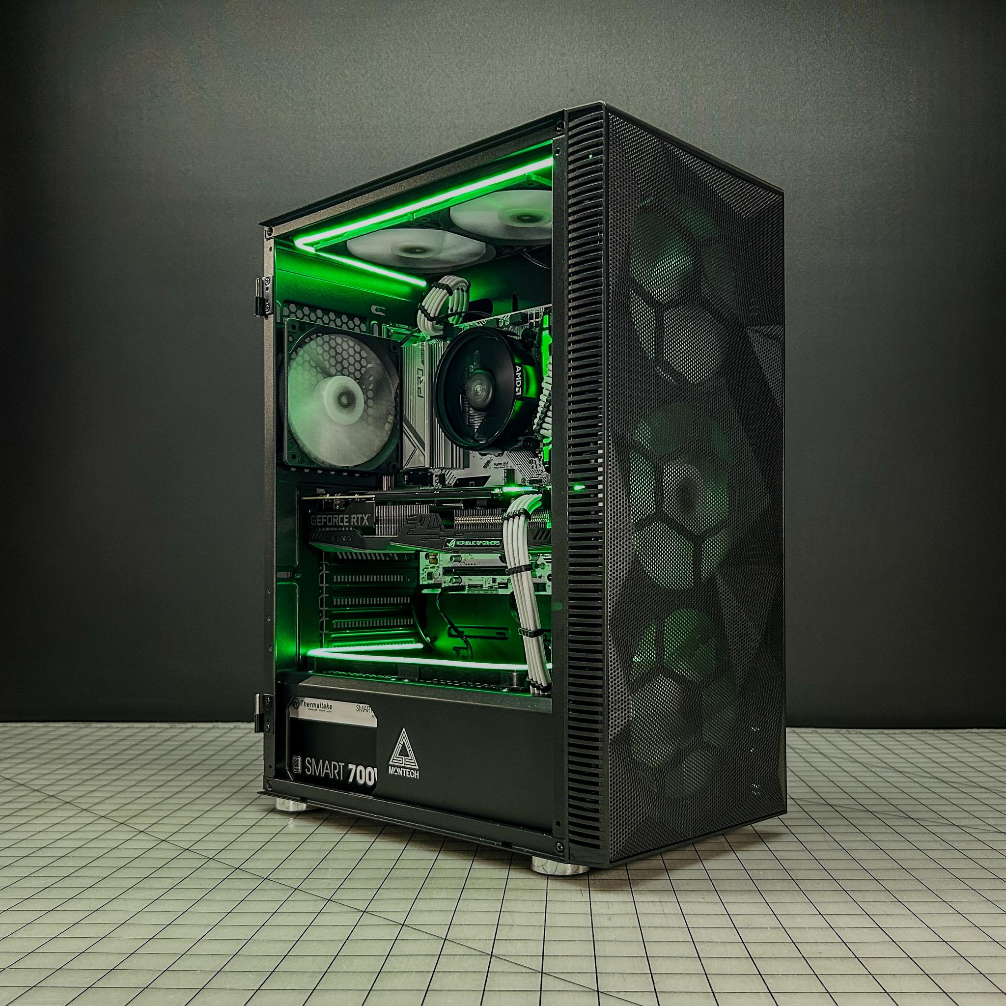 🍃🌧☔💦Dark Storm🍃🌧☔💦 RTX 2060 / AMD Ryzen 5 5500 / 512GB SSD / 16GB Ram / WIN10