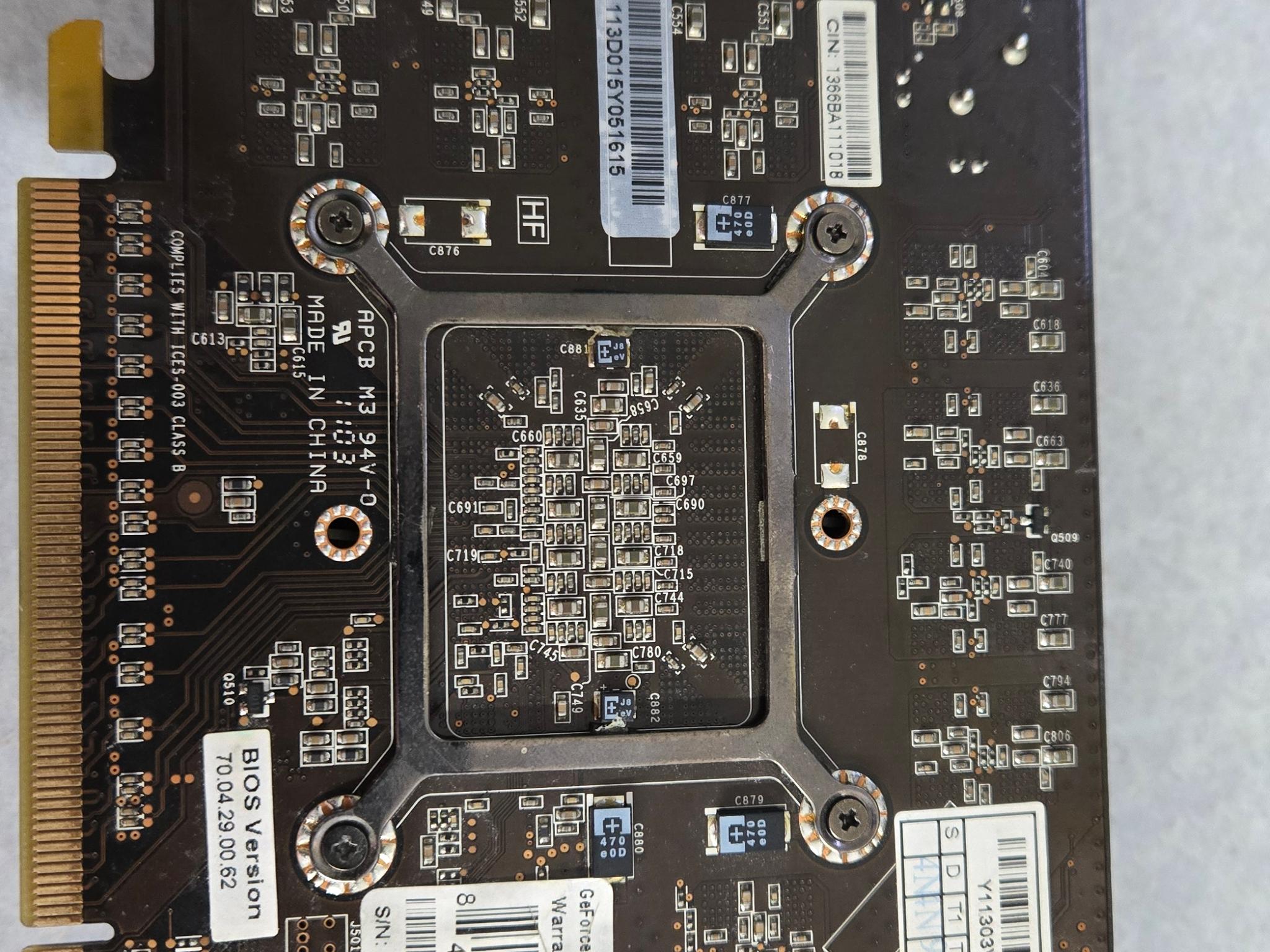 Nvidia GeForce GTX 460 SE 1GB (read desc)