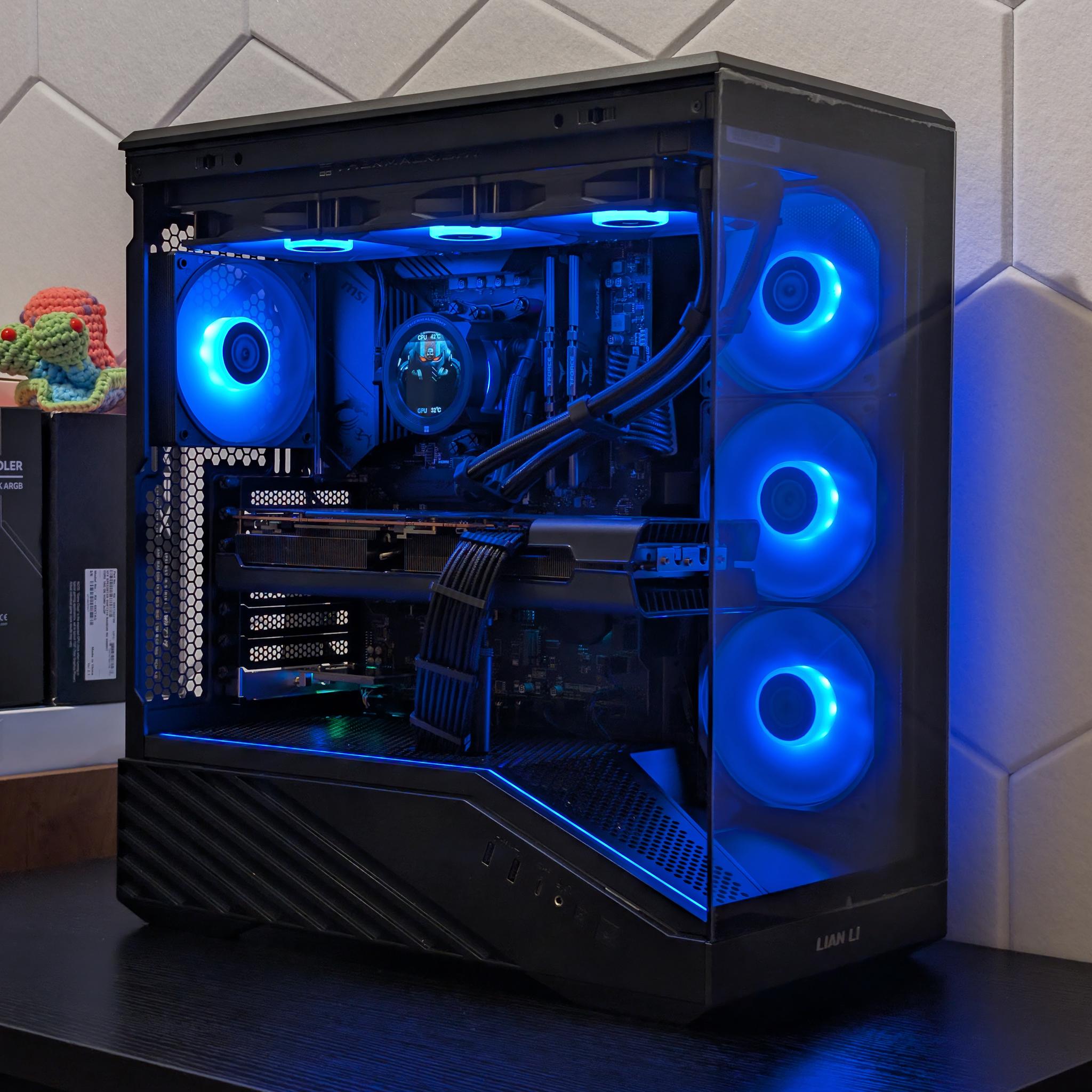 🐦‍⬛🔥1440p Gaming Beast | RX 6900XT | Ryzen 7 5700X | 1TB SSD | 32GB RAM | WiFi 6 & BT🔥🐦‍⬛