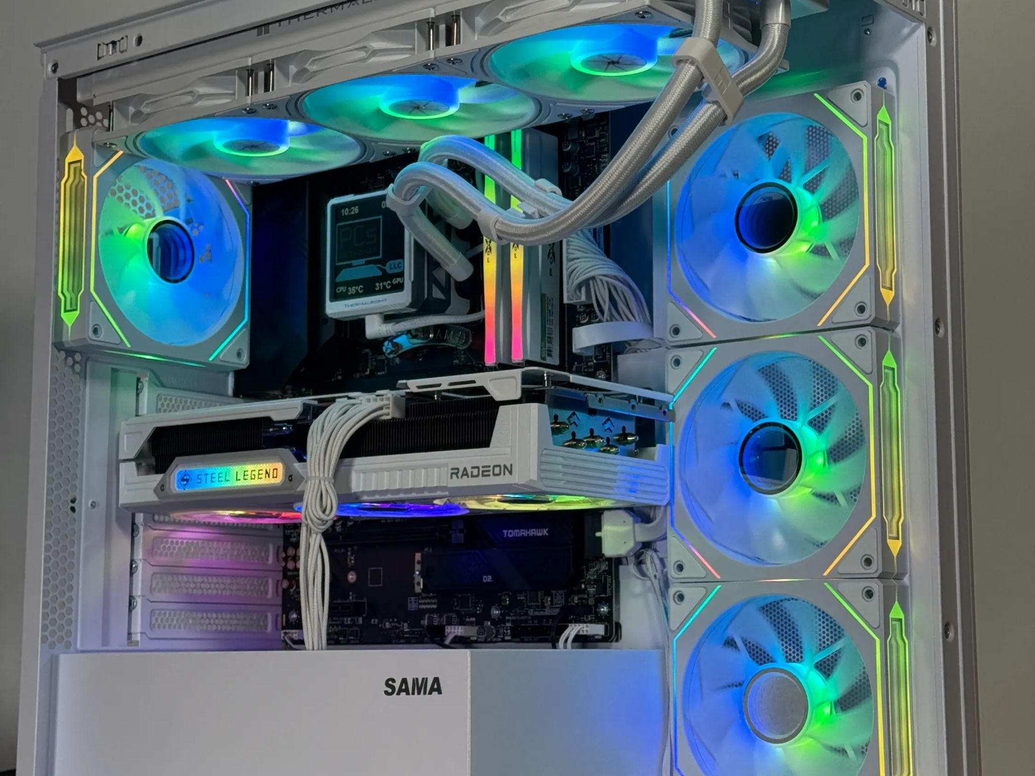 RX 9070XT Ryzen 9800x3d Gaming PC