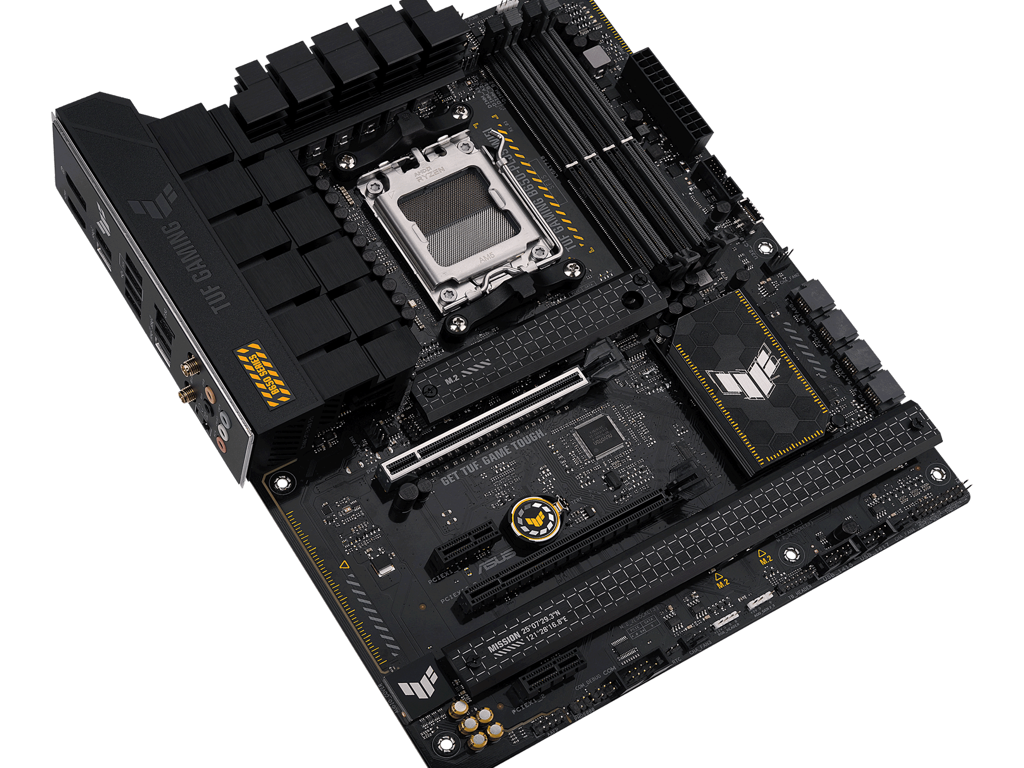 ASUS TUF GAMING B650-PLUS WIFI AMD AM5 B650 ATX M.2 Desktop Motherboard A