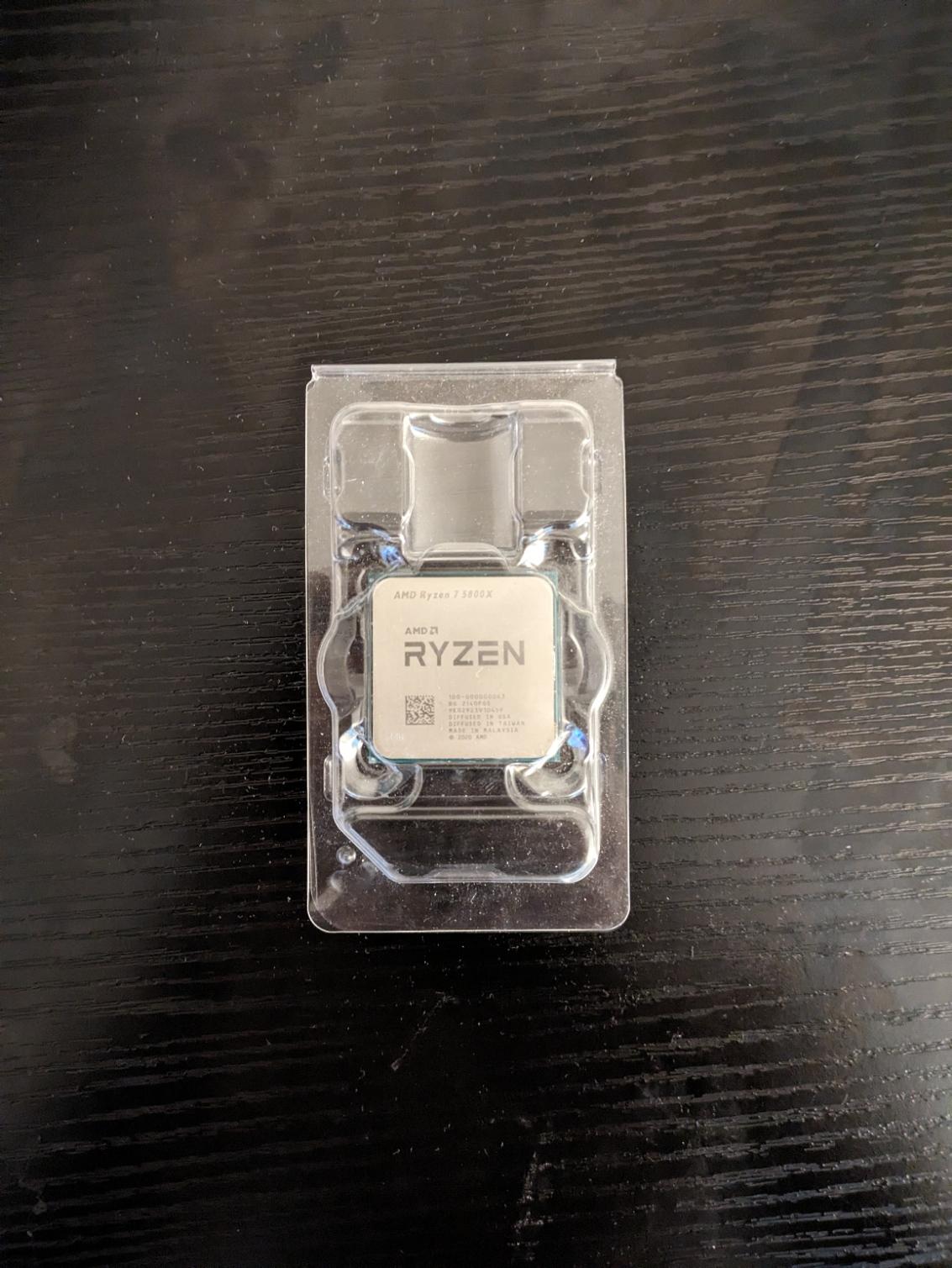 AMD Ryzen 7 5800X 8-core, 16-Thread Unlocked Desktop Processor