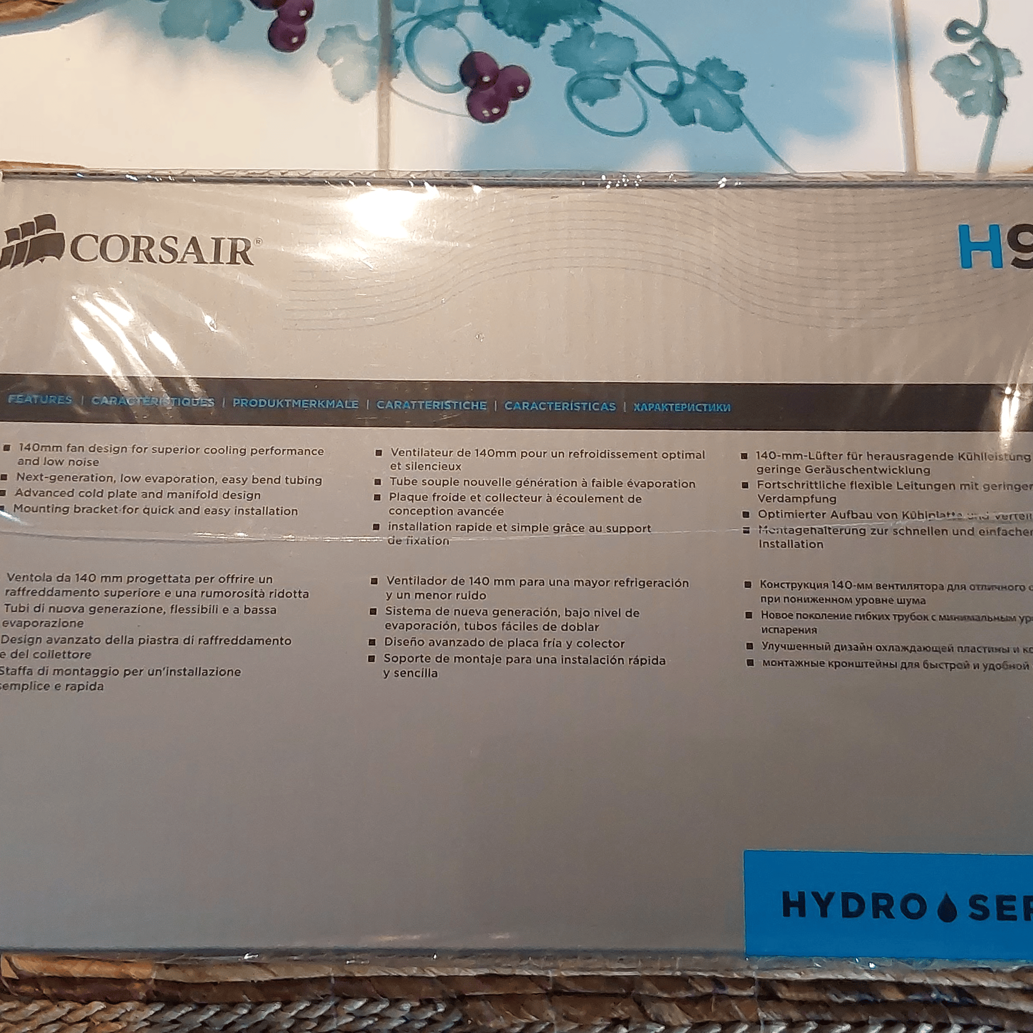 NEW Corsair Hydro Series H90 140mm Liquid CPU Cooler (Model CW-9060013-WW)