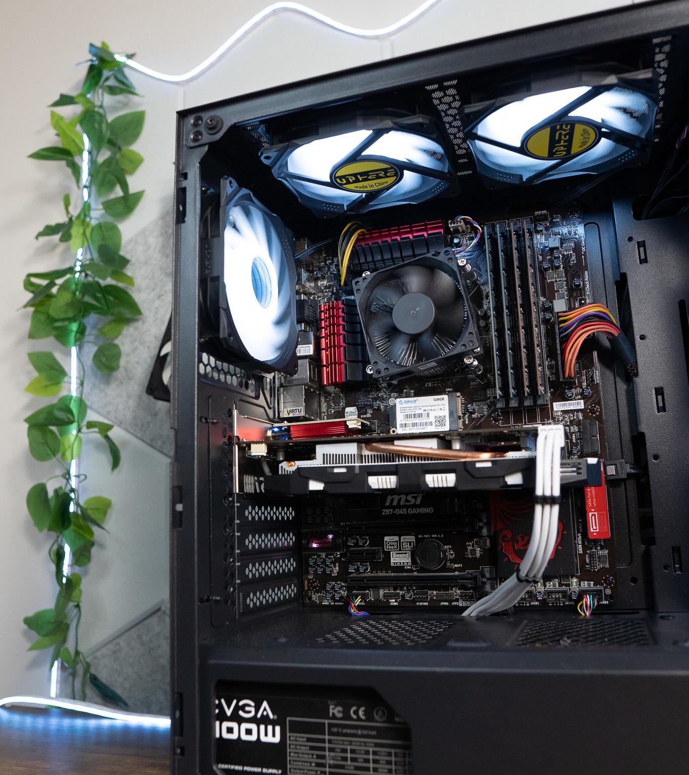 🟠⚫ ULTRA BUDGET - BO6 Ready GAMING PC 🟠⚫ MSI GTX 1060 6GB | INTEL i7 4770 | 32GB RAM | 1.25TB |