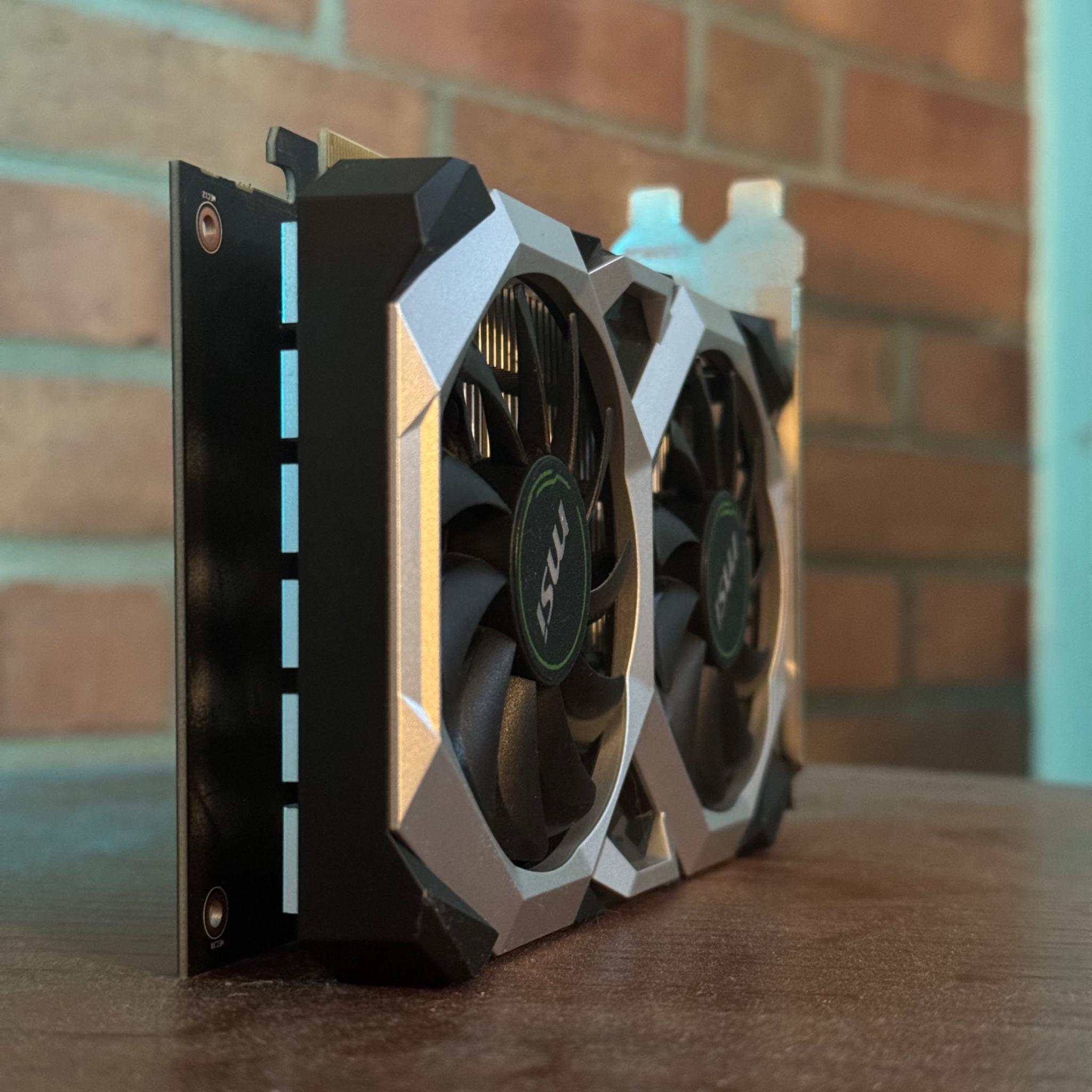 NVIDIA GEFORCE GTX 1650 | MSI VENTUS XS 4GB OC (NO EXTERNAL POWER REQUIRED)