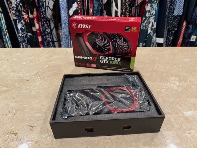 MSI NVidia Geforce 1080 Ti GAMING X 11 GB GDDR5X Graphics Card