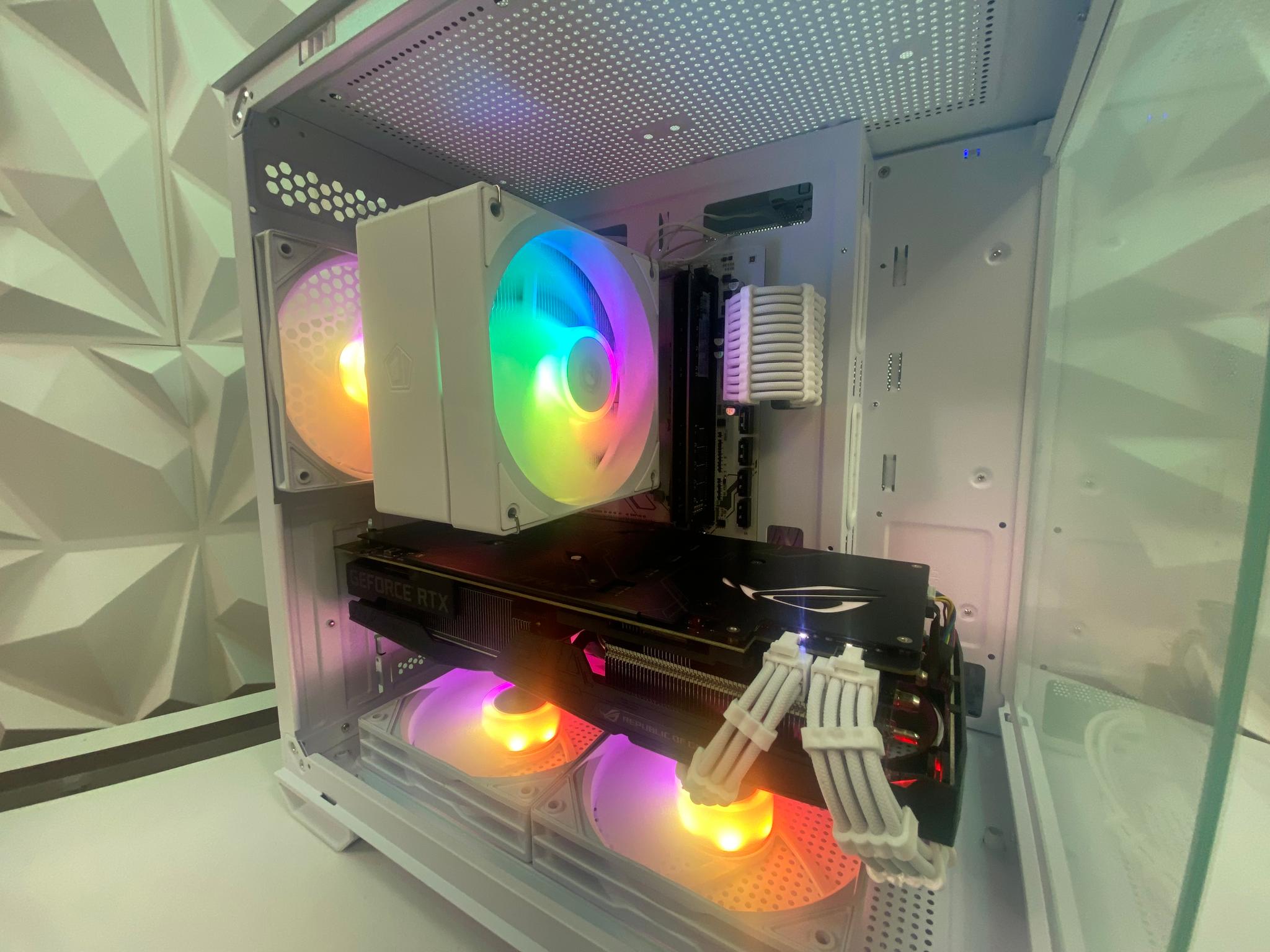 🎅🎅 White Elite Build – Ryzen 5 3500X + RTX 2060 Super 8GB | 1080p/1440p High FPS Ready
