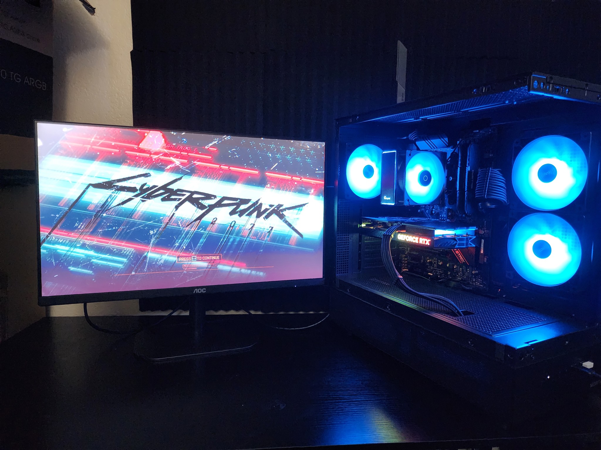 🌈RAINBOW🌈 1440p Gaming | 4060 Ti 8G | Ryzen 7 3800x | 32G RAM | 1TB