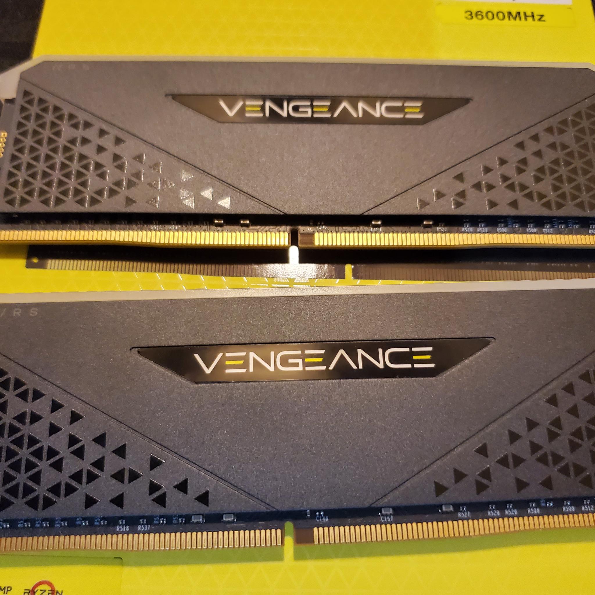 Corsair Vengeance RGB RS 3600mhz CL18 64gb (2x32gb) DDR4 RAM Kit