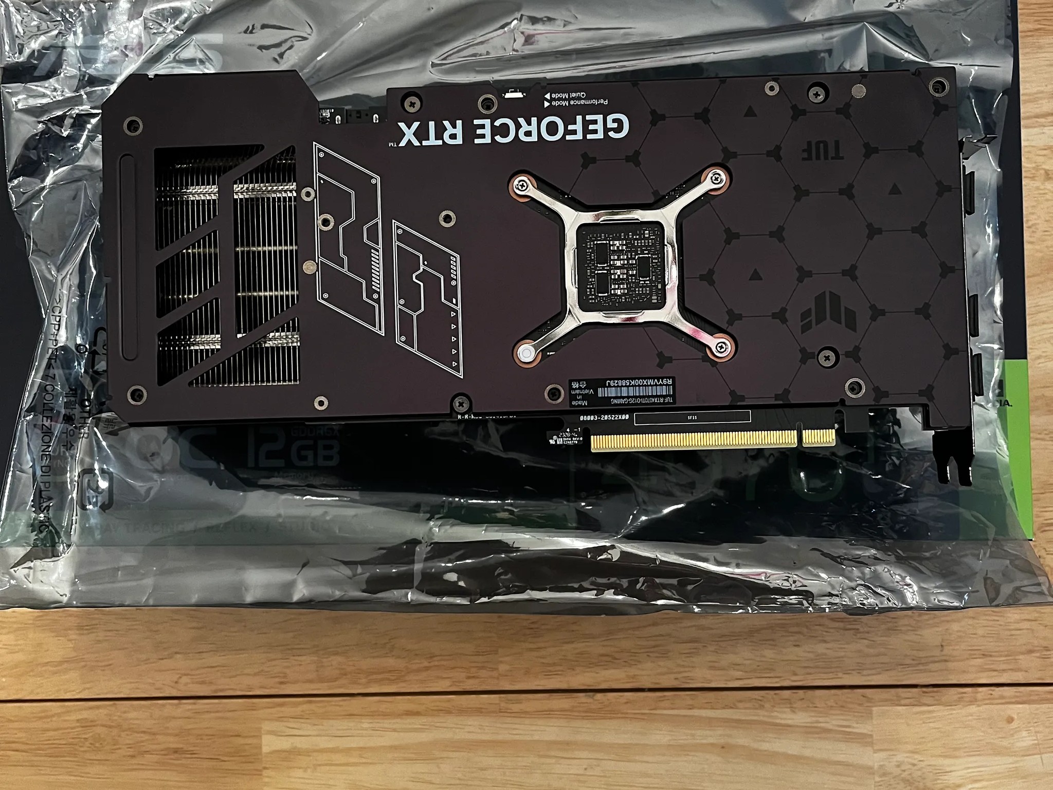 ASUS TUF Gaming RTX 4070 TI OC 12GB