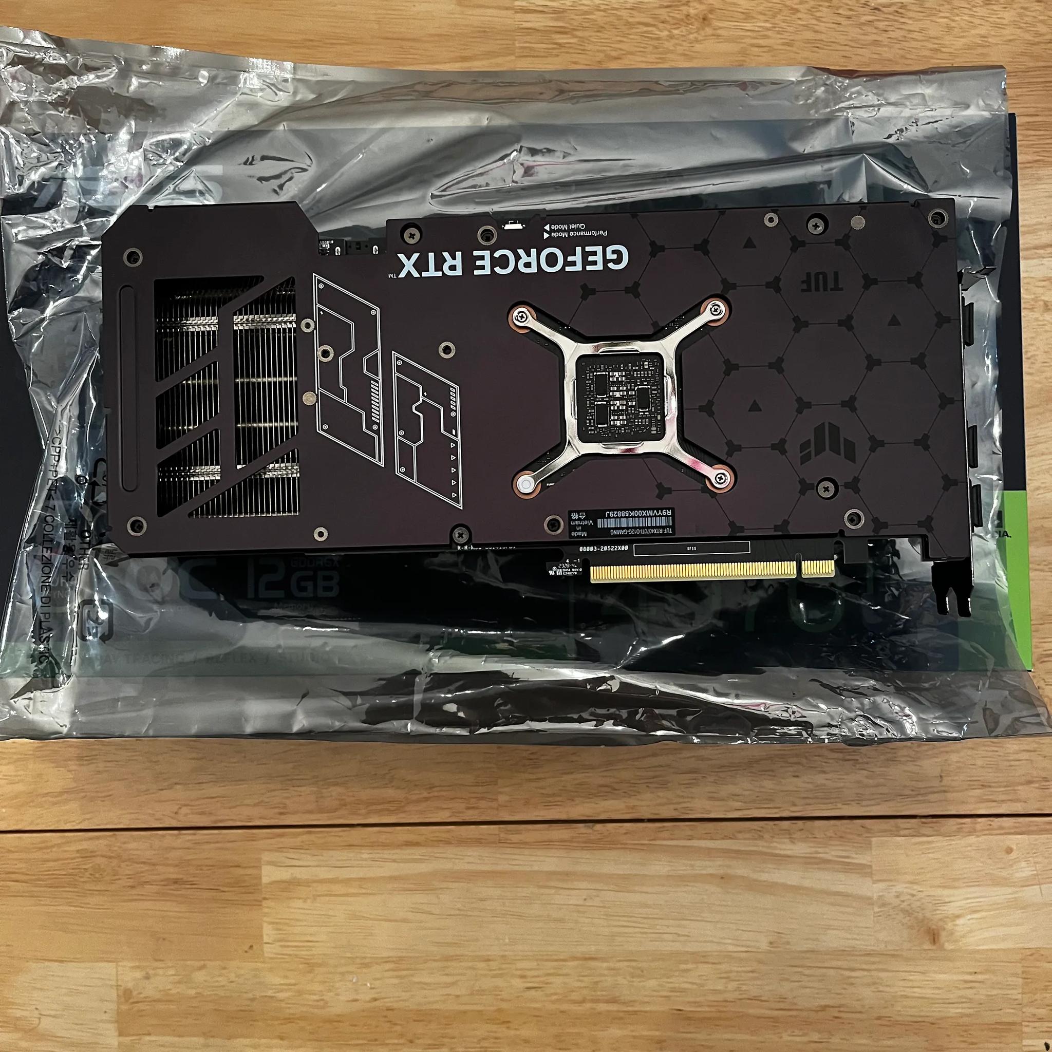 ASUS TUF Gaming RTX 4070 TI OC 12GB