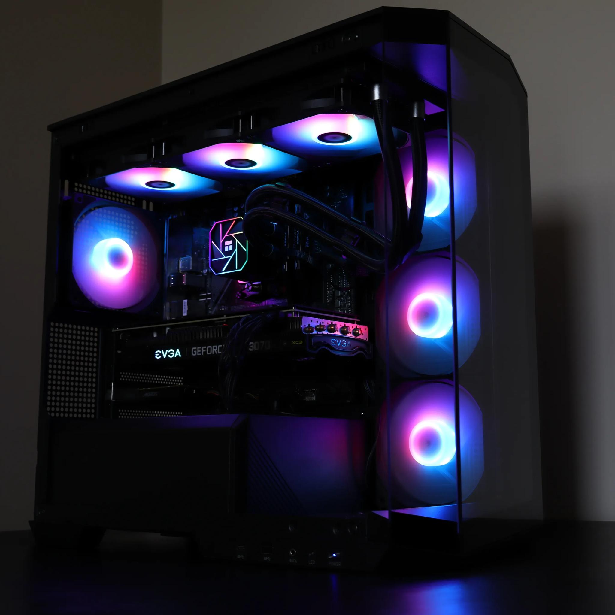 'Shadow' RTX 3070 Gaming PC, Ryzen 5 5600X, 32 GB DDR4, 1 TB SSD, RGB