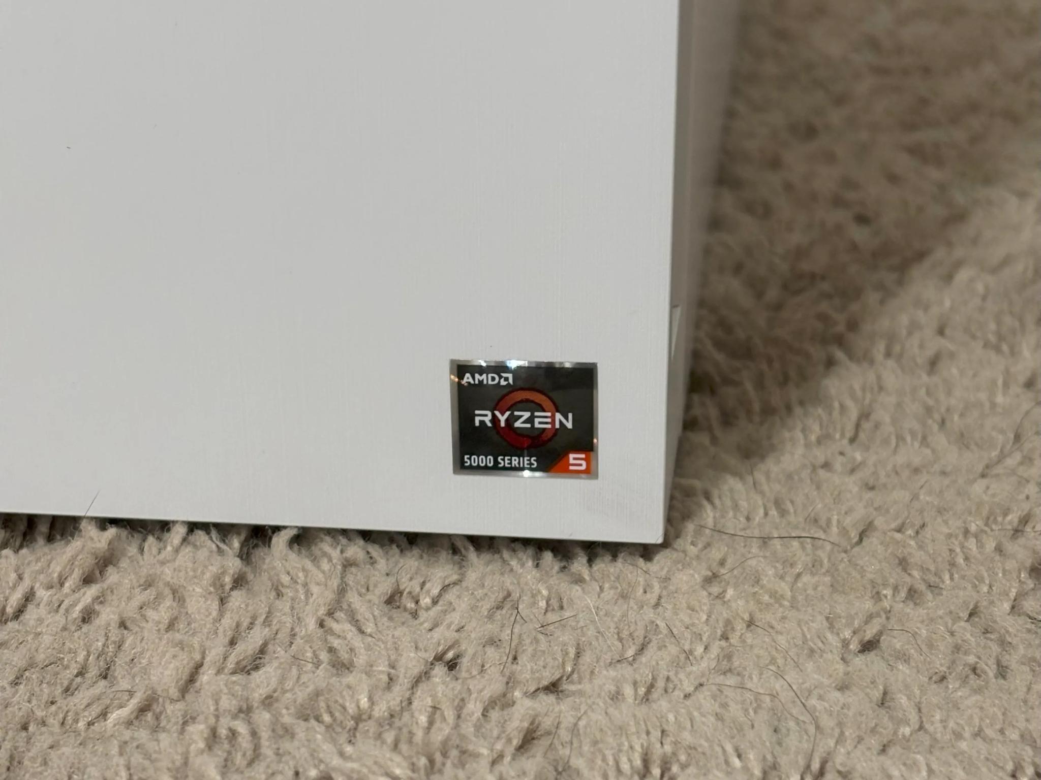 Used Pre-Built White HP Omen 25L AMD Ryzen 5 5600G NVIDIA GeForce GTX 1660 SUPER 8GB VRAM 24GB Ram