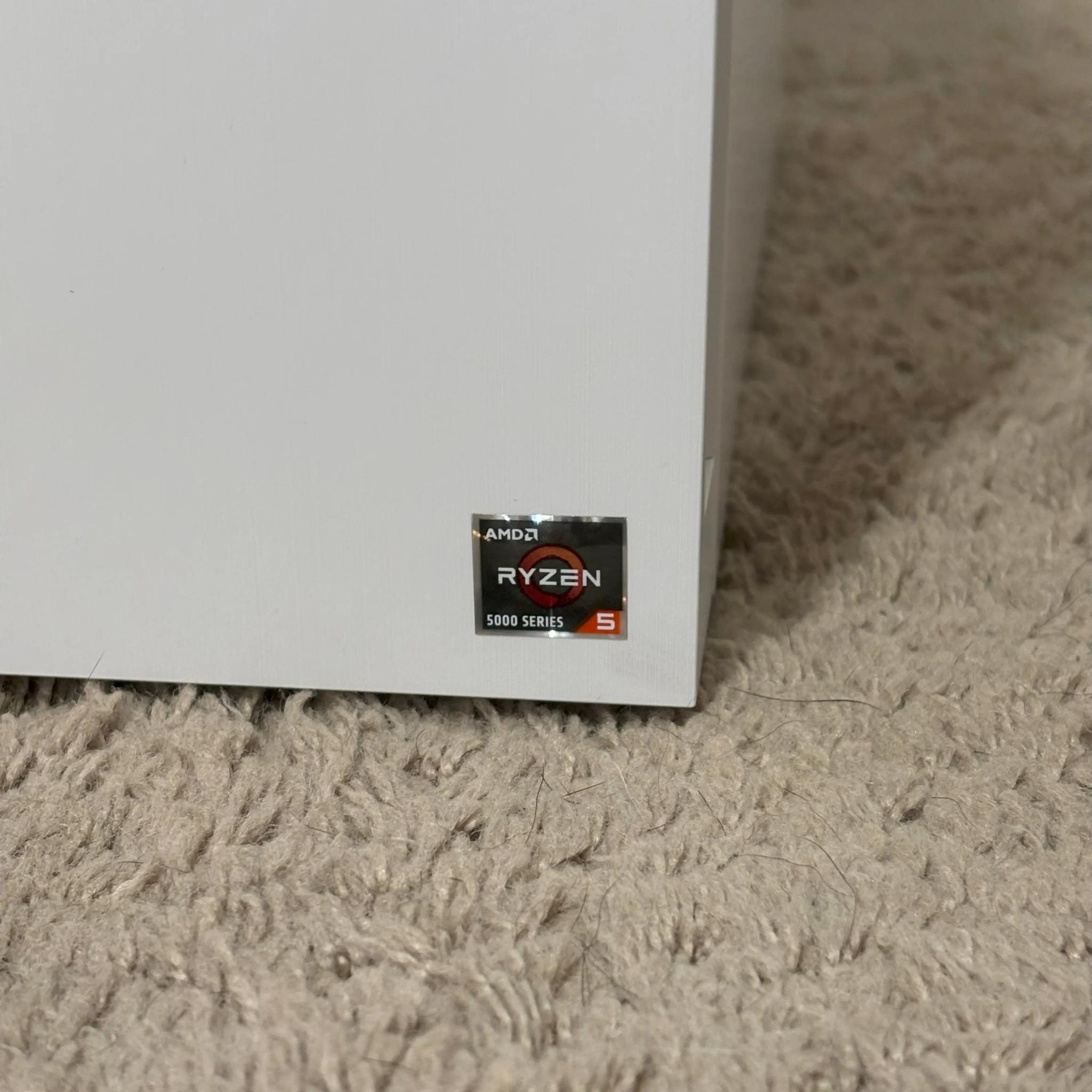 Used Pre-Built White HP Omen 25L AMD Ryzen 5 5600G NVIDIA GeForce GTX 1660 SUPER 8GB VRAM 24GB Ram