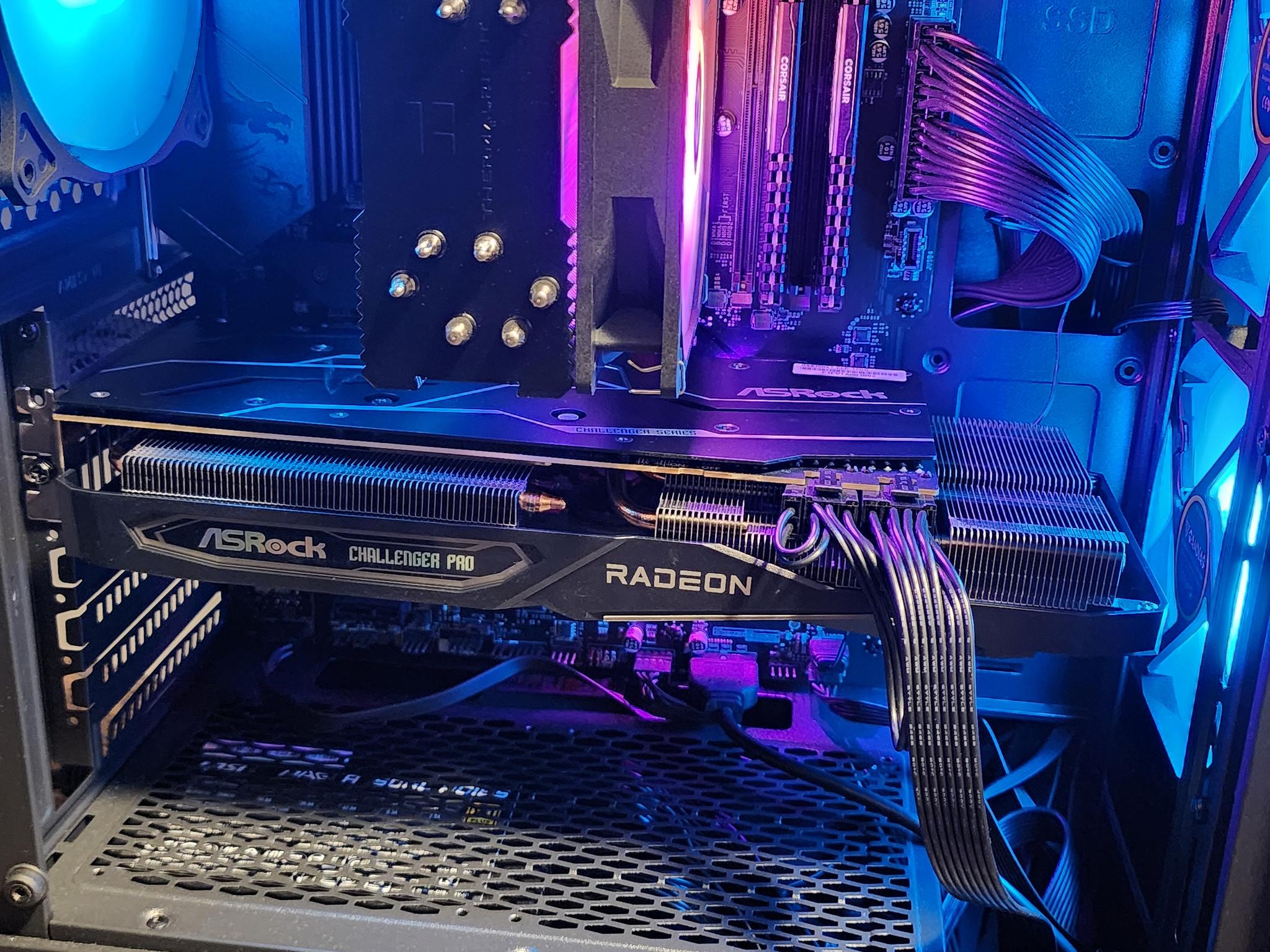 ASRock Radeon RX 6700 XT Challenger Pro OC 12GB Triple-Fan GPU – Tested, Boxed