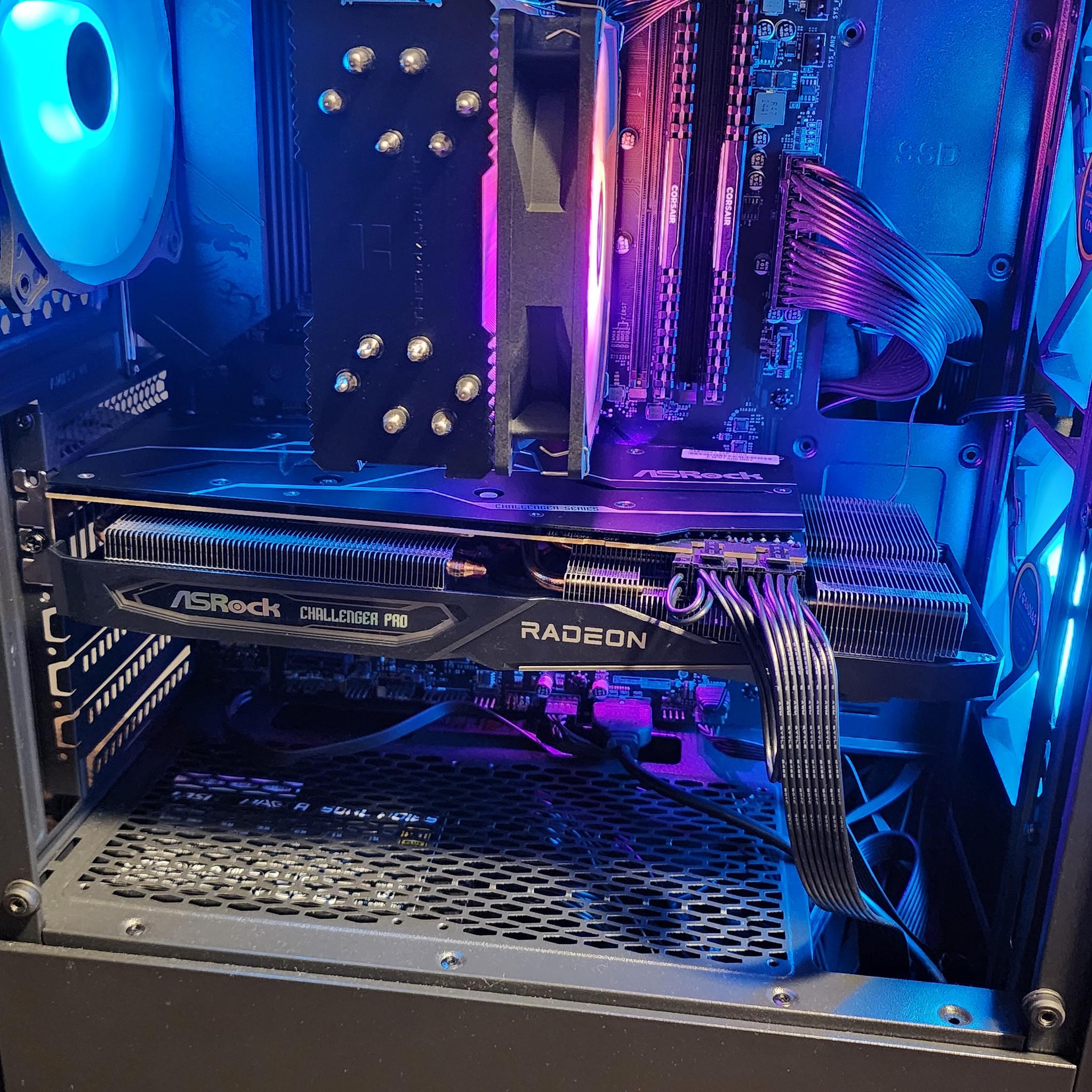 Radeon 6700 XT Challenger Pro OC 12GB Triple-Fan GPU – Tested, Boxed