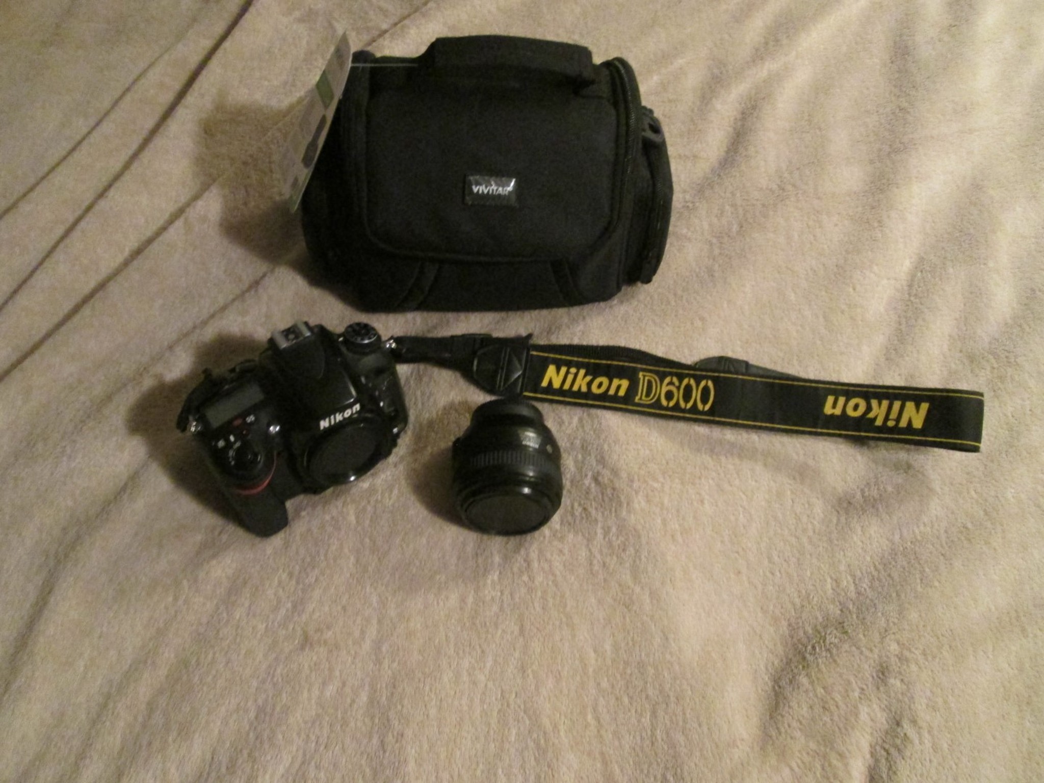 Nikon D600 With 50mm Lens