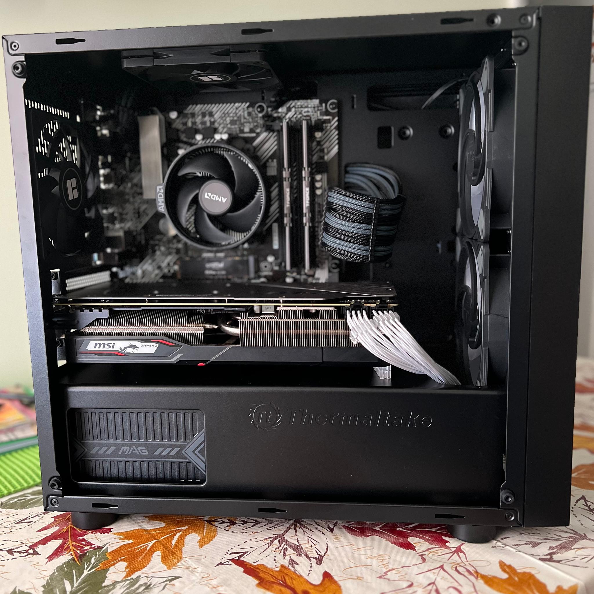 Budget friendly Ryzen 5 4500/RX 5600XT 6GB/16 GB DDR4 RAM/1 TB SSD/WIFI+LAN Ethernet