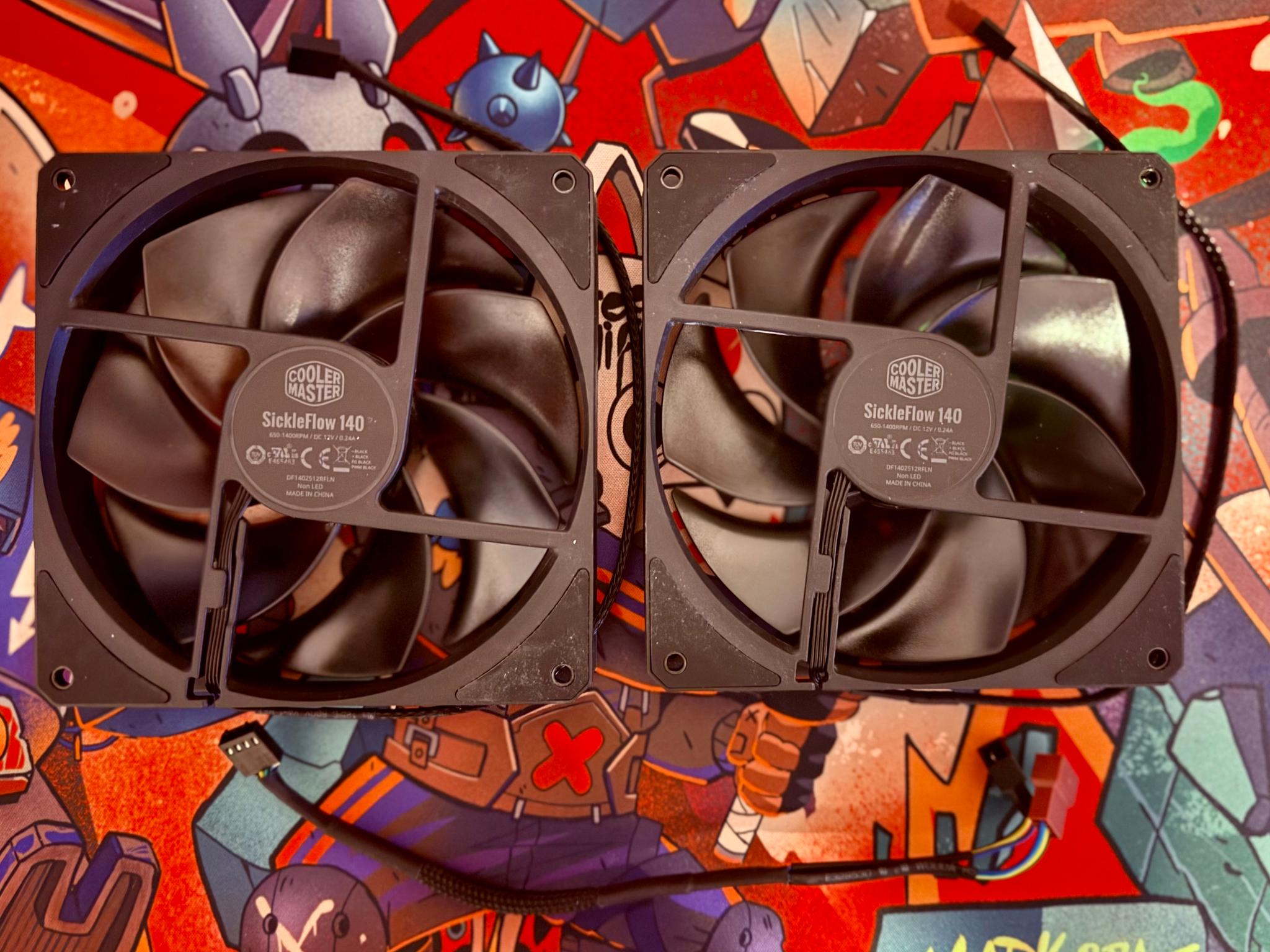 Bundle of Fans (Cooler Master + be quiet)