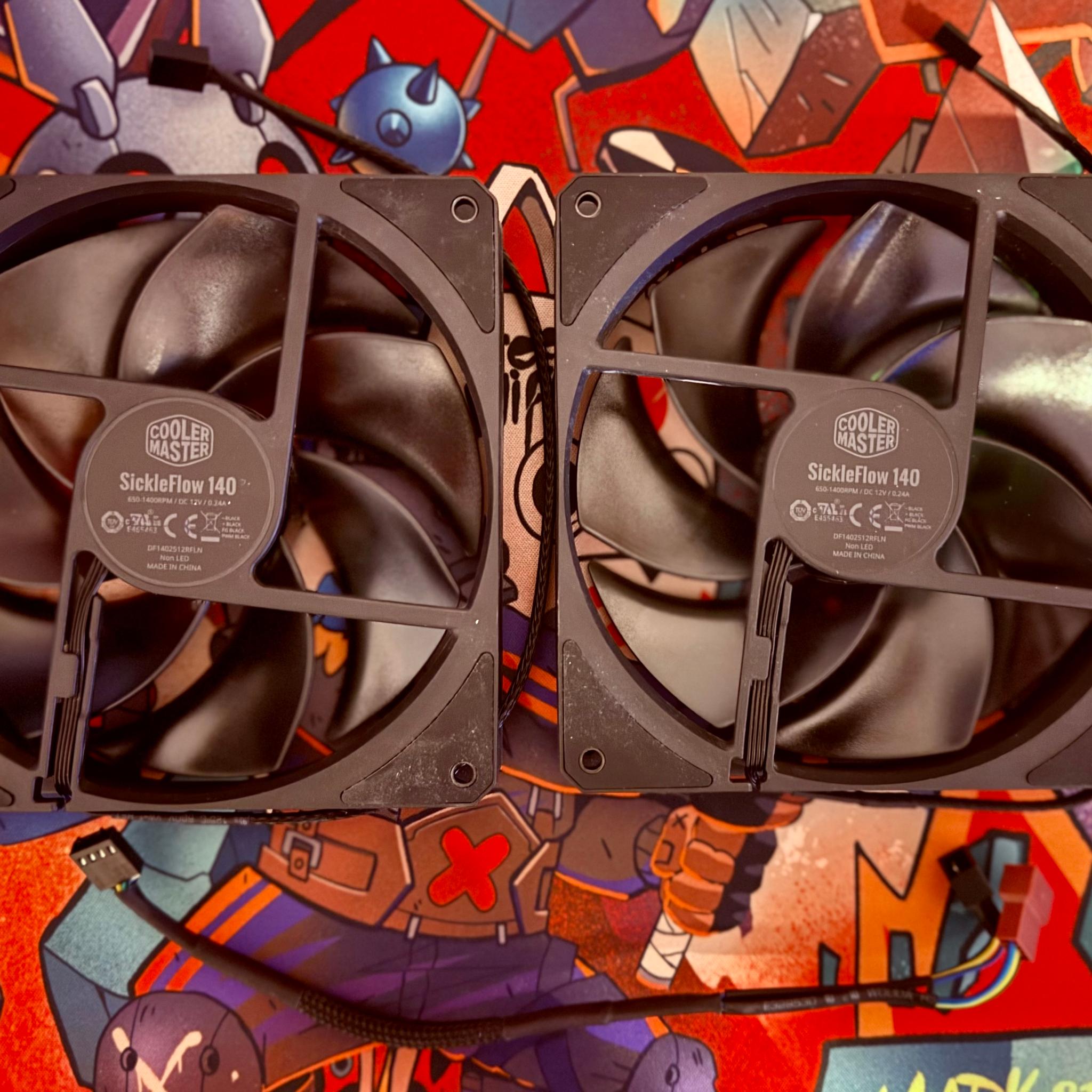 Bundle of Fans (Cooler Master + be quiet)