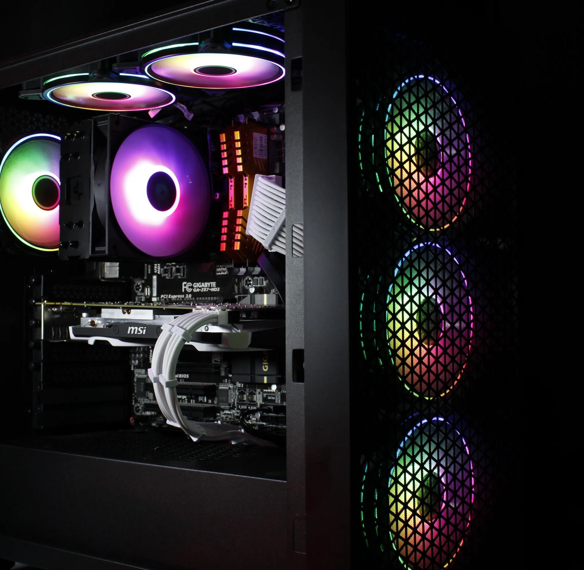 Budget RGB 1080p Gaming PC