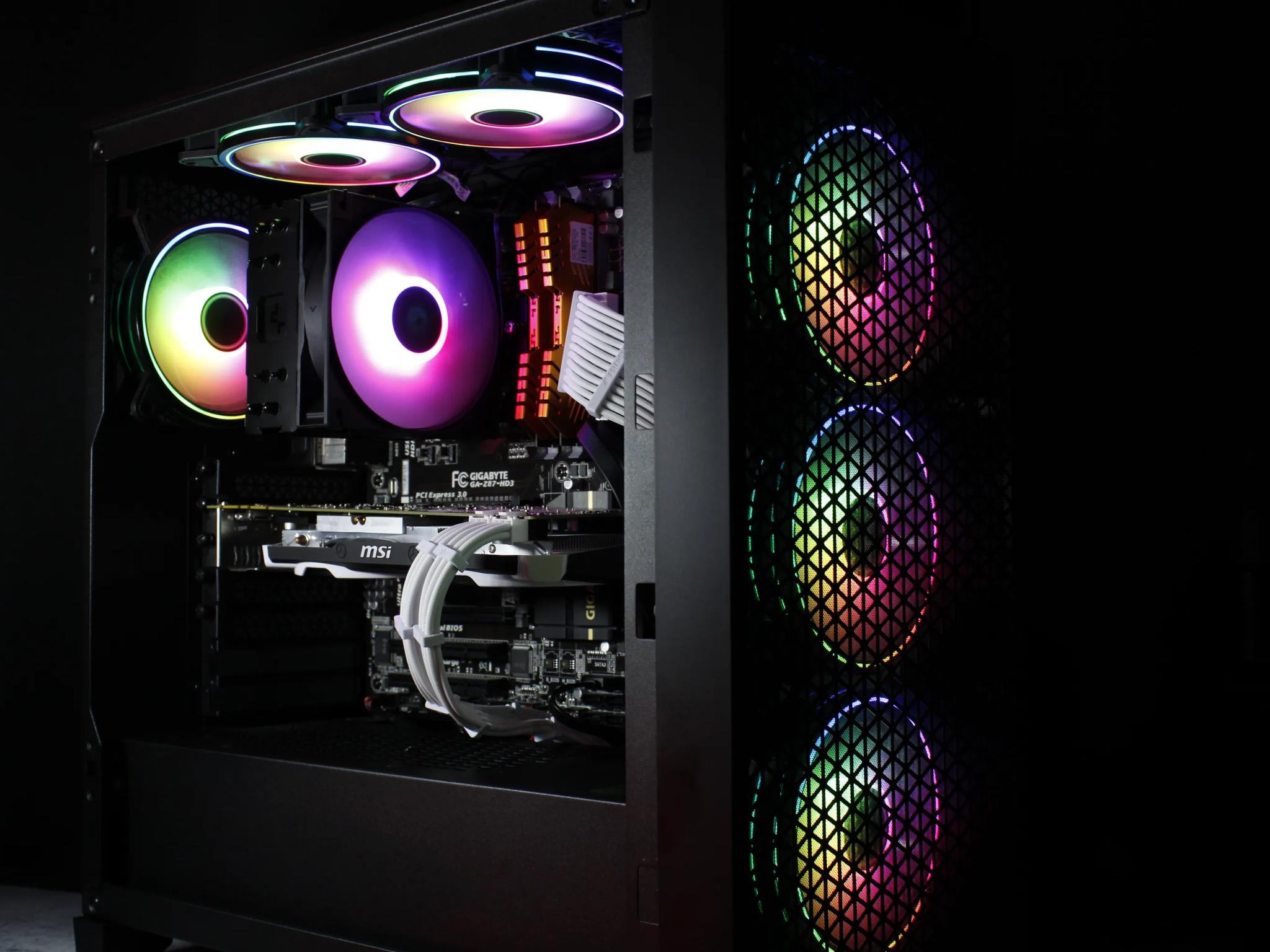 Budget RGB 1080p Gaming PC