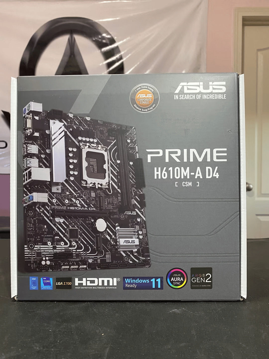 BNIB ASUS Prime H610M-A D4