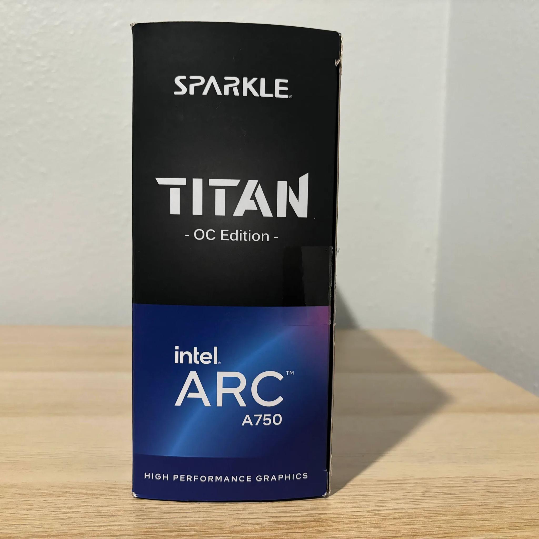 Sparkle Intel Arc A750 Titan OC Edition