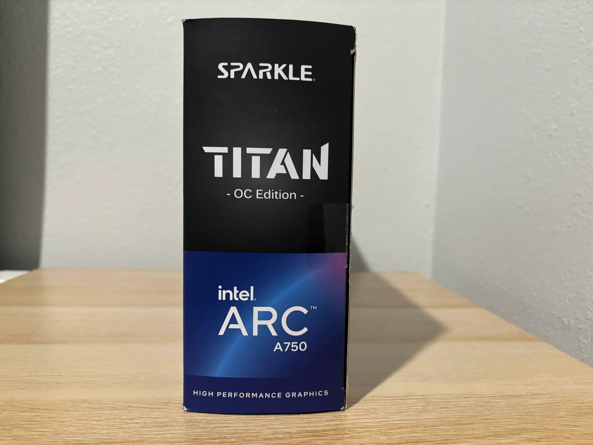 Sparkle Intel Arc A750 Titan OC Edition