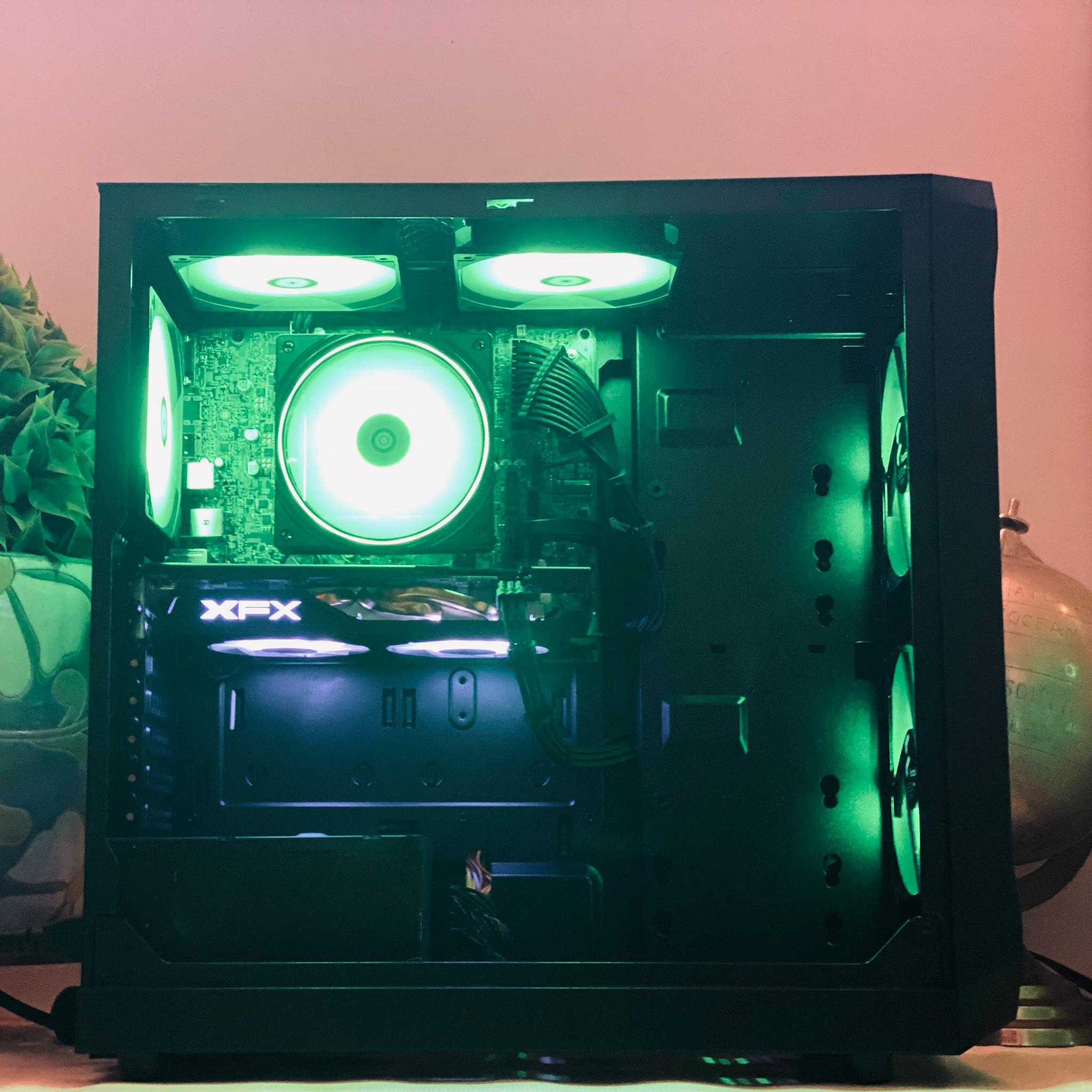 ⚫️1080p Gaming pc ⚡️| Intel Core I57600 |XFX RX 470 4GB| 16GB DDR4 RAM|  800GB SSD| Windows 11 PRO