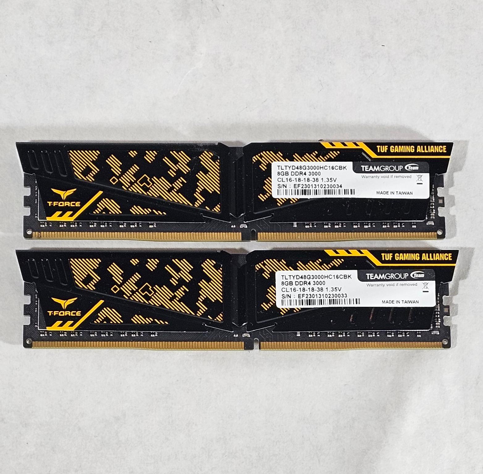 TEAMGROUP T-Force Delta TUF Gaming Alliance 16GB DDR4-3200 (2x8GB) - Image 2