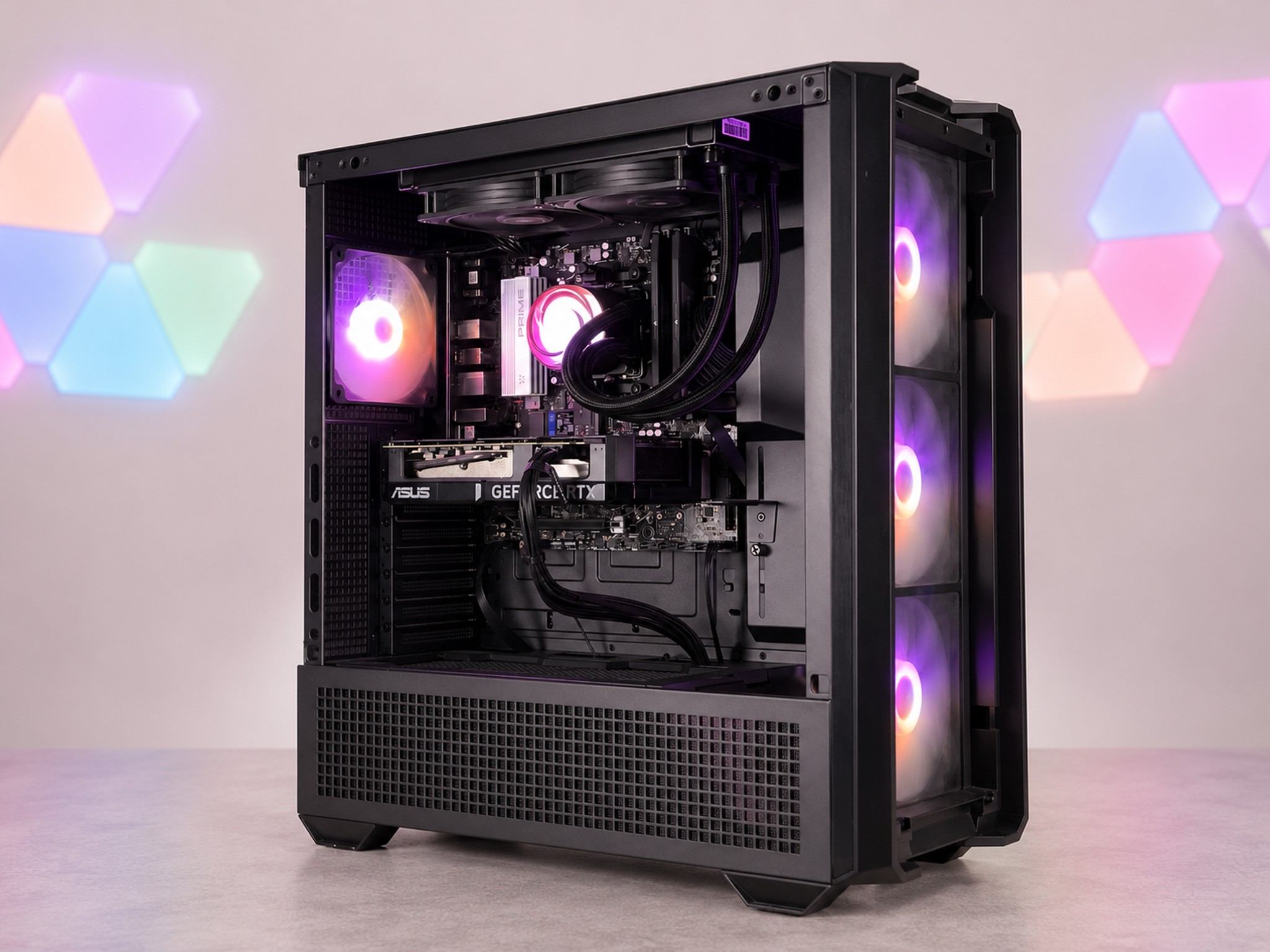 👻 DARKSIDE Gaming PC | RTX 4070 SUPER | Ryzen 5 7600 | 32GB RAM | 1TB SSD | WiFi and BT | FREE SHIP