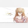 EVA Asuka Anime Mouse Pad – Abstract Line Art, Smooth Gaming Surface