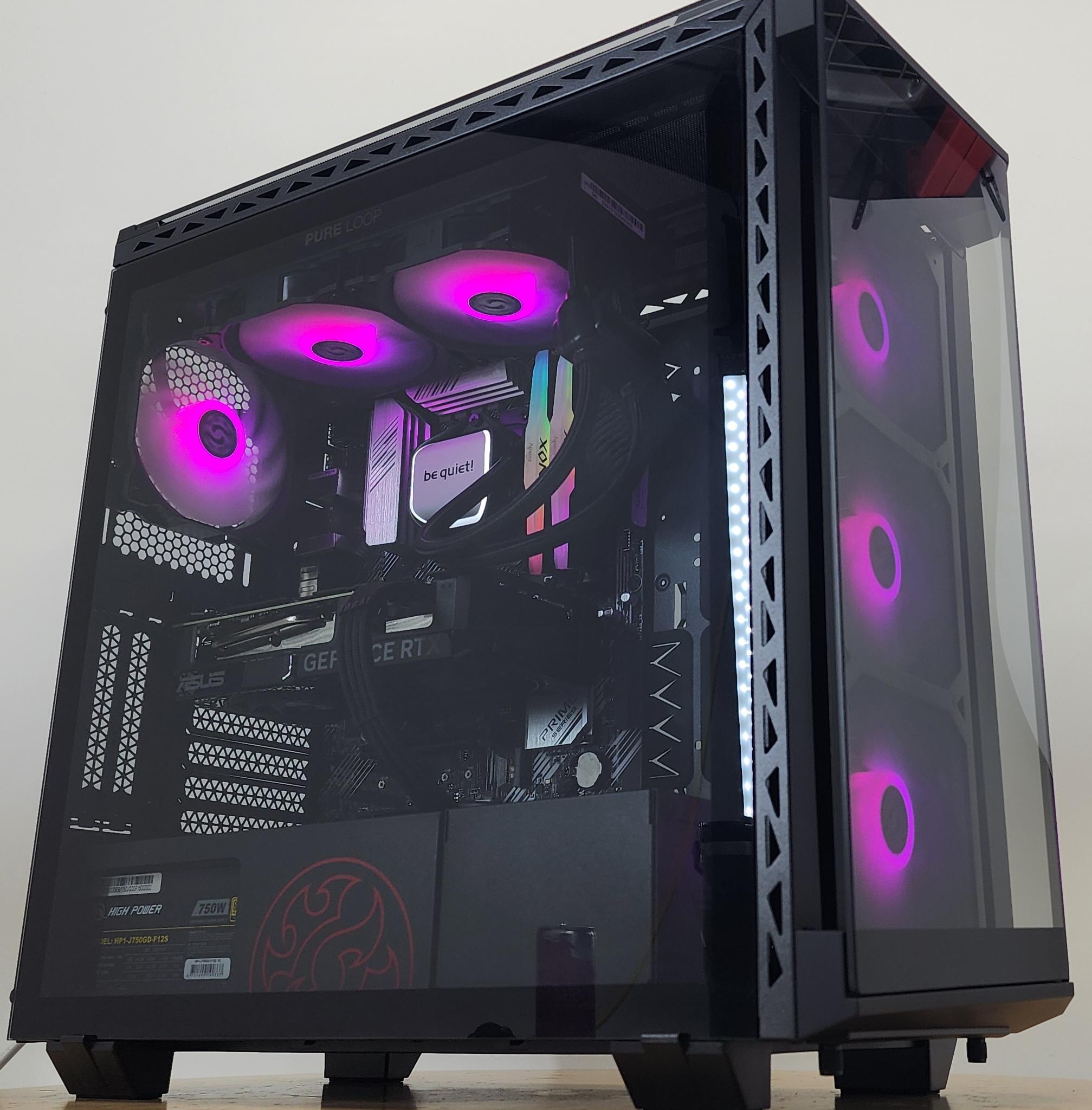 Gaming PC Ryzen 7 5700X 16GB RAM 1TB SSD RTX 4060 Ti 16GB Windows 11 Computer