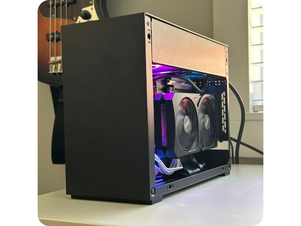 Compact RTX 5060 Gaming PC | Ryzen 5 | A4-H2O | Brand New GPU