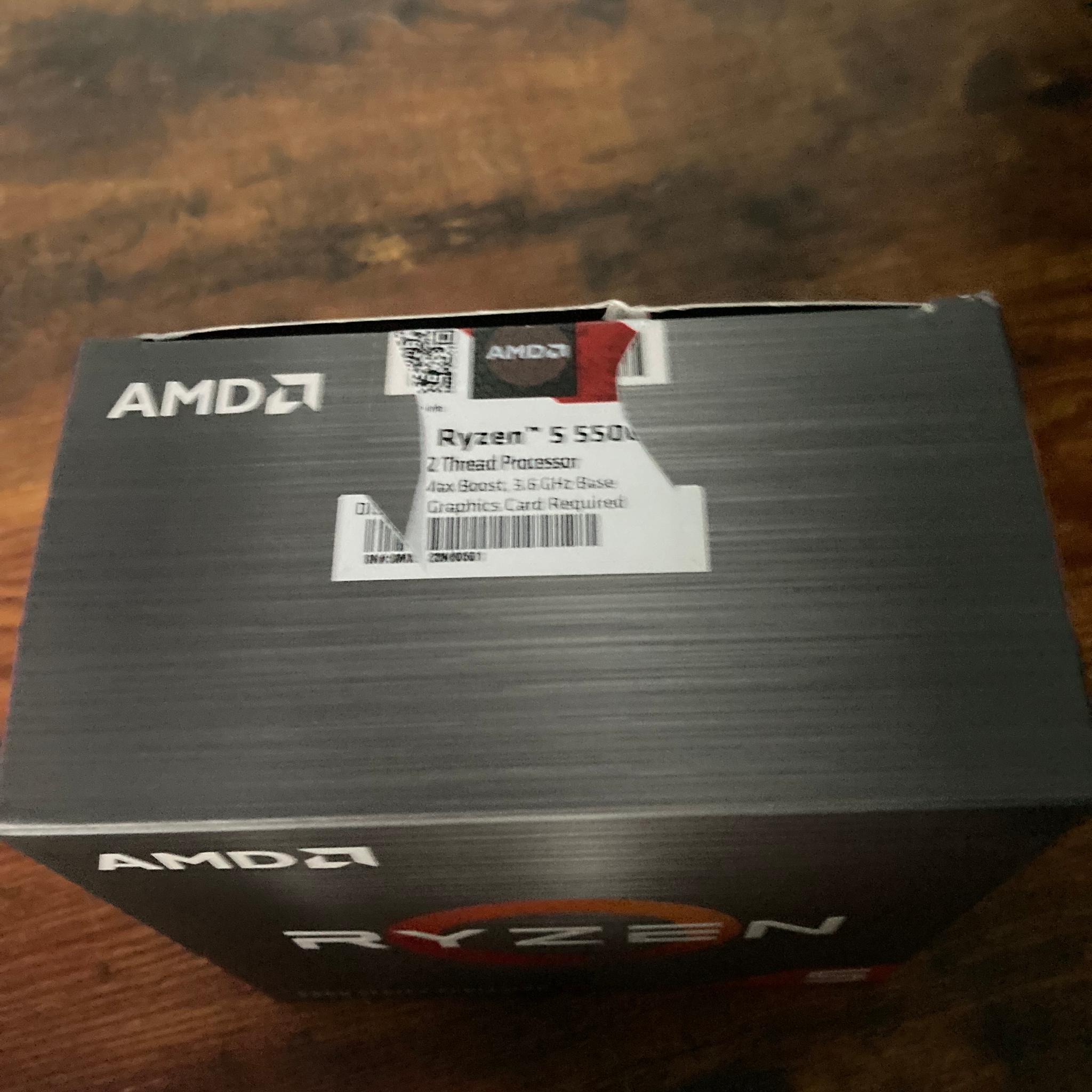 AMD Ryzen 5 5500